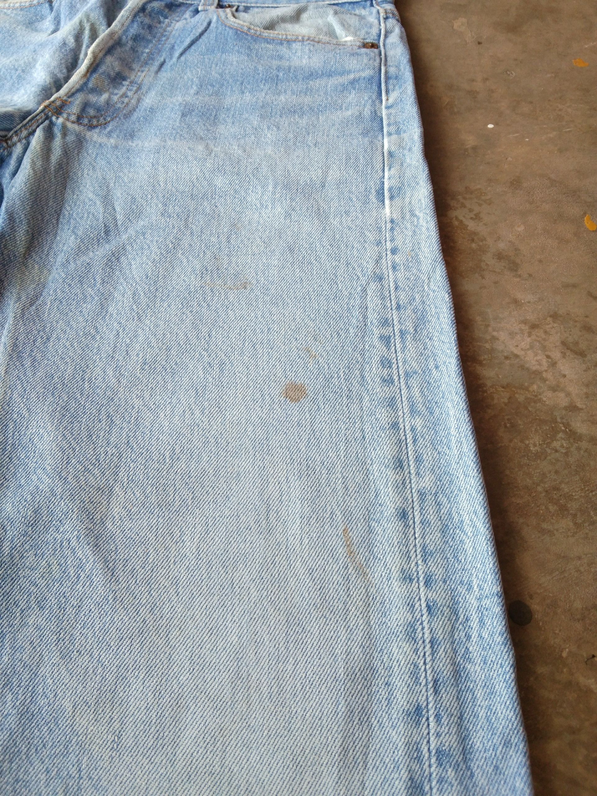 Levi's 80s Vintage Levis 501 Made In USA Light Wash Jeans 28x32 Size US 28 / EU 44 - 4 Thumbnail