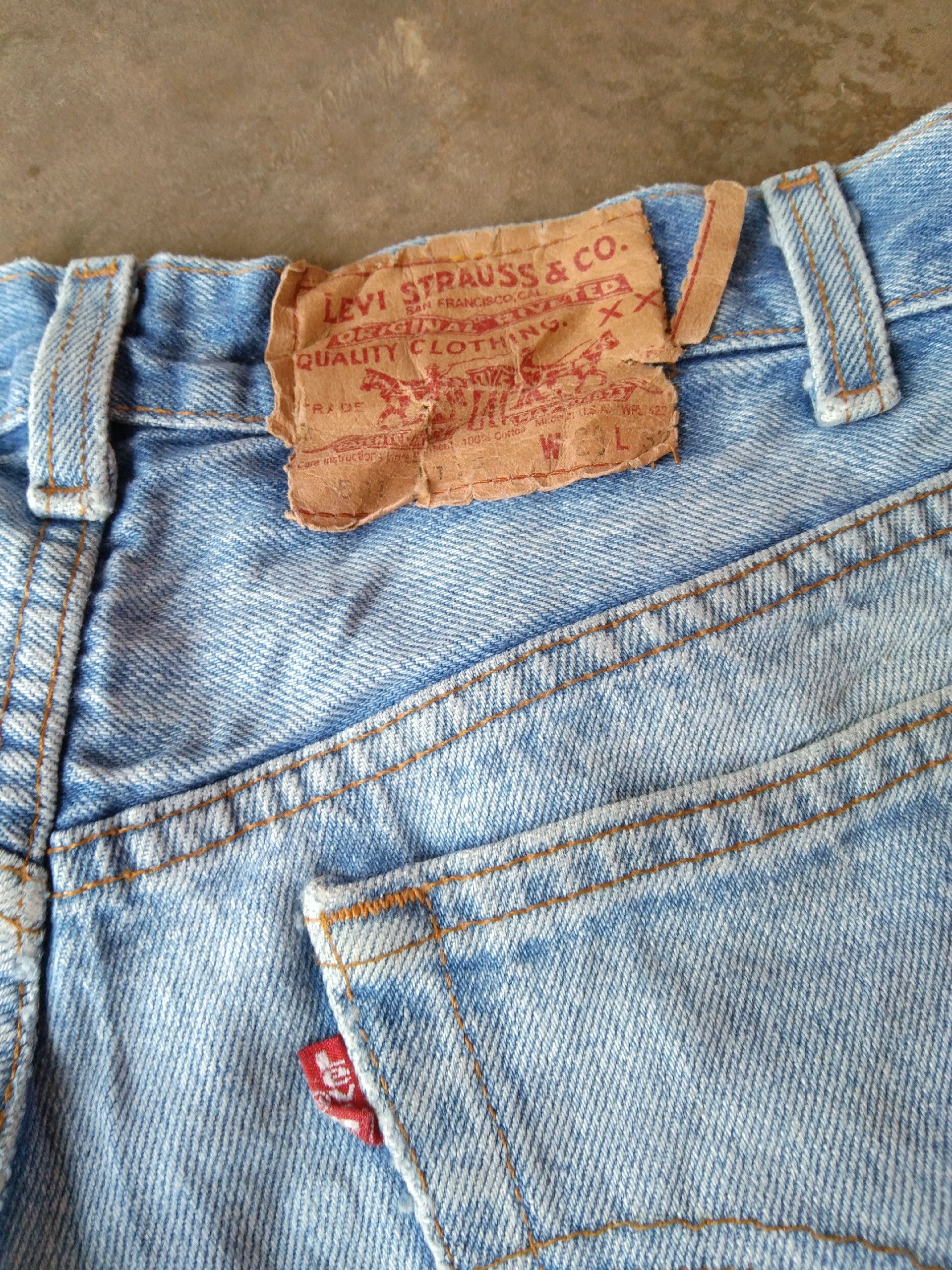Levi's 80s Vintage Levis 501 Made In USA Light Wash Jeans 28x32 Size US 28 / EU 44 - 3 Thumbnail