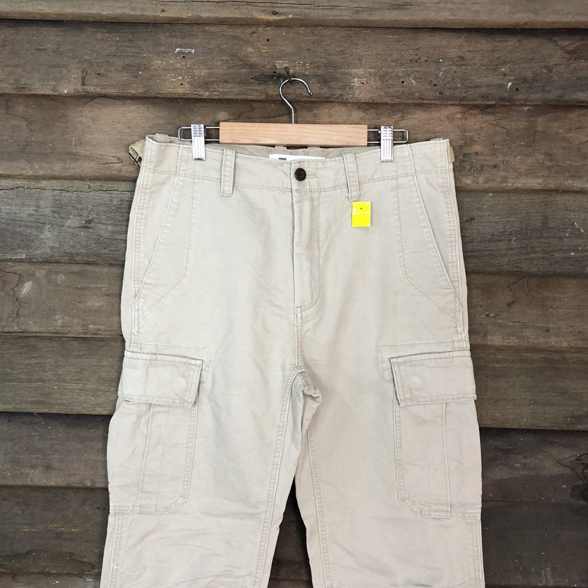Gap Gap Khakis Brown Multipocket Cargo Pants #3381 Size US 32 / EU 48 - 2 Thumbnail