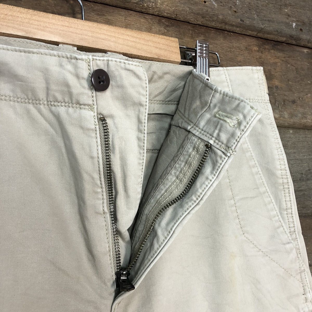 Gap Gap Khakis Brown Multipocket Cargo Pants #3381 Size US 32 / EU 48 - 8 Thumbnail