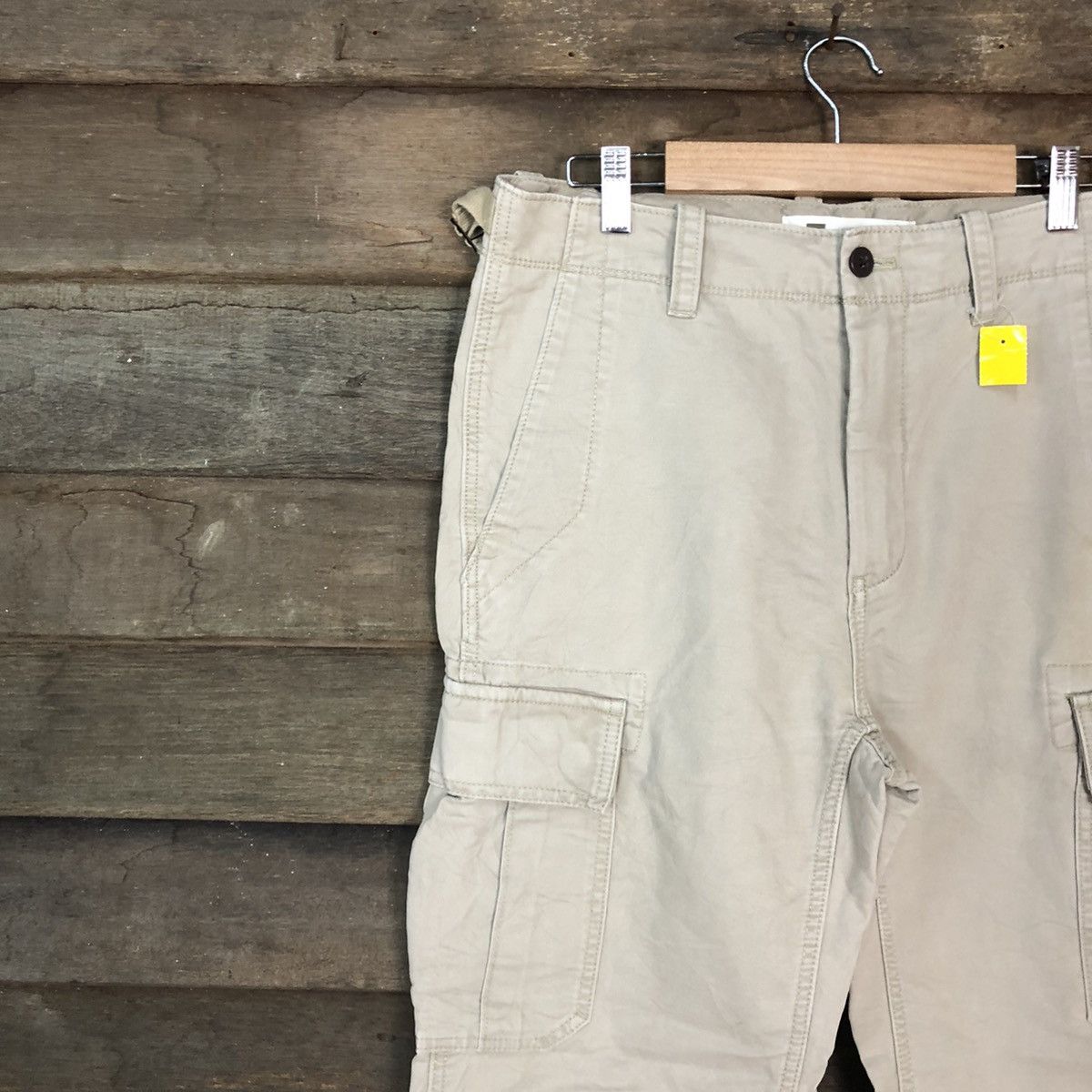 Gap Gap Khakis Brown Multipocket Cargo Pants #3381 Size US 32 / EU 48 - 6 Thumbnail