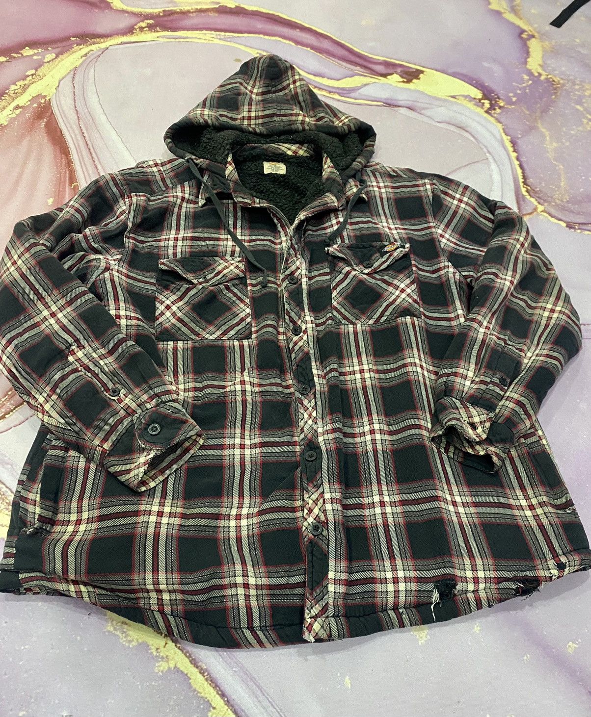 Dickies × Flannel × Vintage vintage dickies flannel jacket Size US XL / EU 56 / 4 - 2 Thumbnail