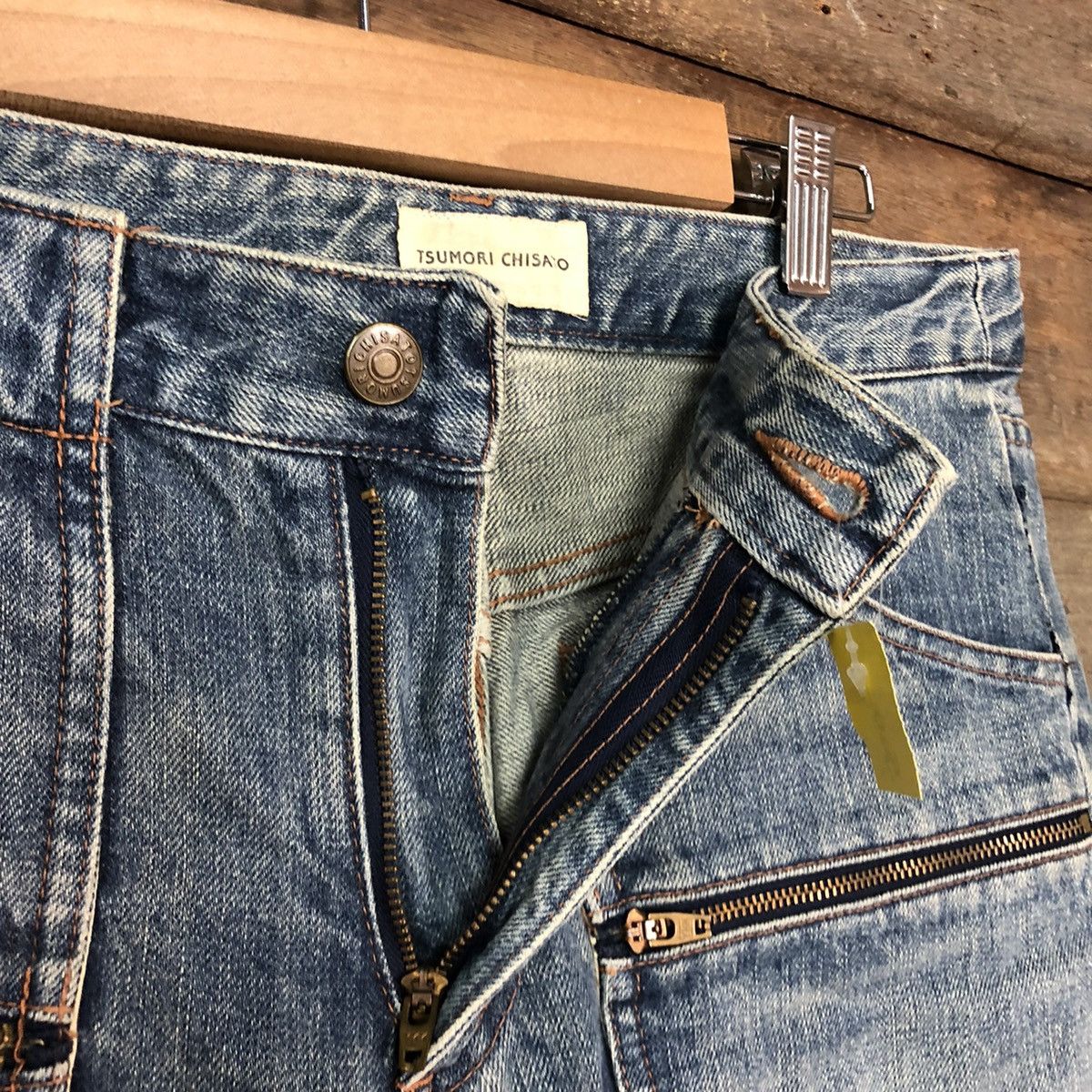 Issey Miyake Tsumori Chisato issey miyake vintage Denim Jeans Pants #3005 Size 30" / US 8 / IT 44 - 9 Thumbnail