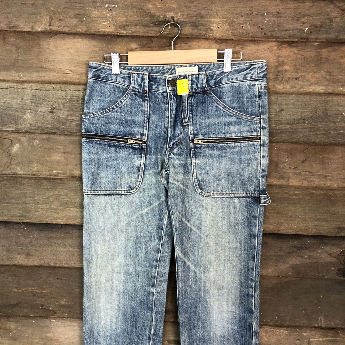 Issey Miyake Tsumori Chisato issey miyake vintage Denim Jeans Pants #3005 Size 30" / US 8 / IT 44 - 2 Thumbnail