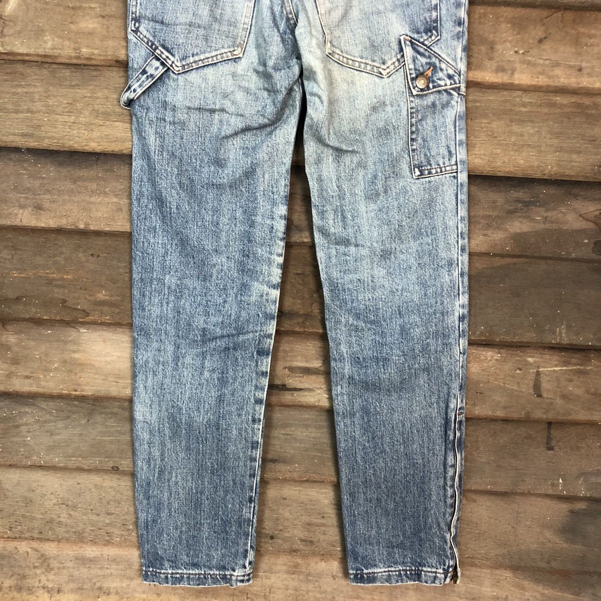 Issey Miyake Tsumori Chisato issey miyake vintage Denim Jeans Pants #3005 Size 30" / US 8 / IT 44 - 12 Thumbnail