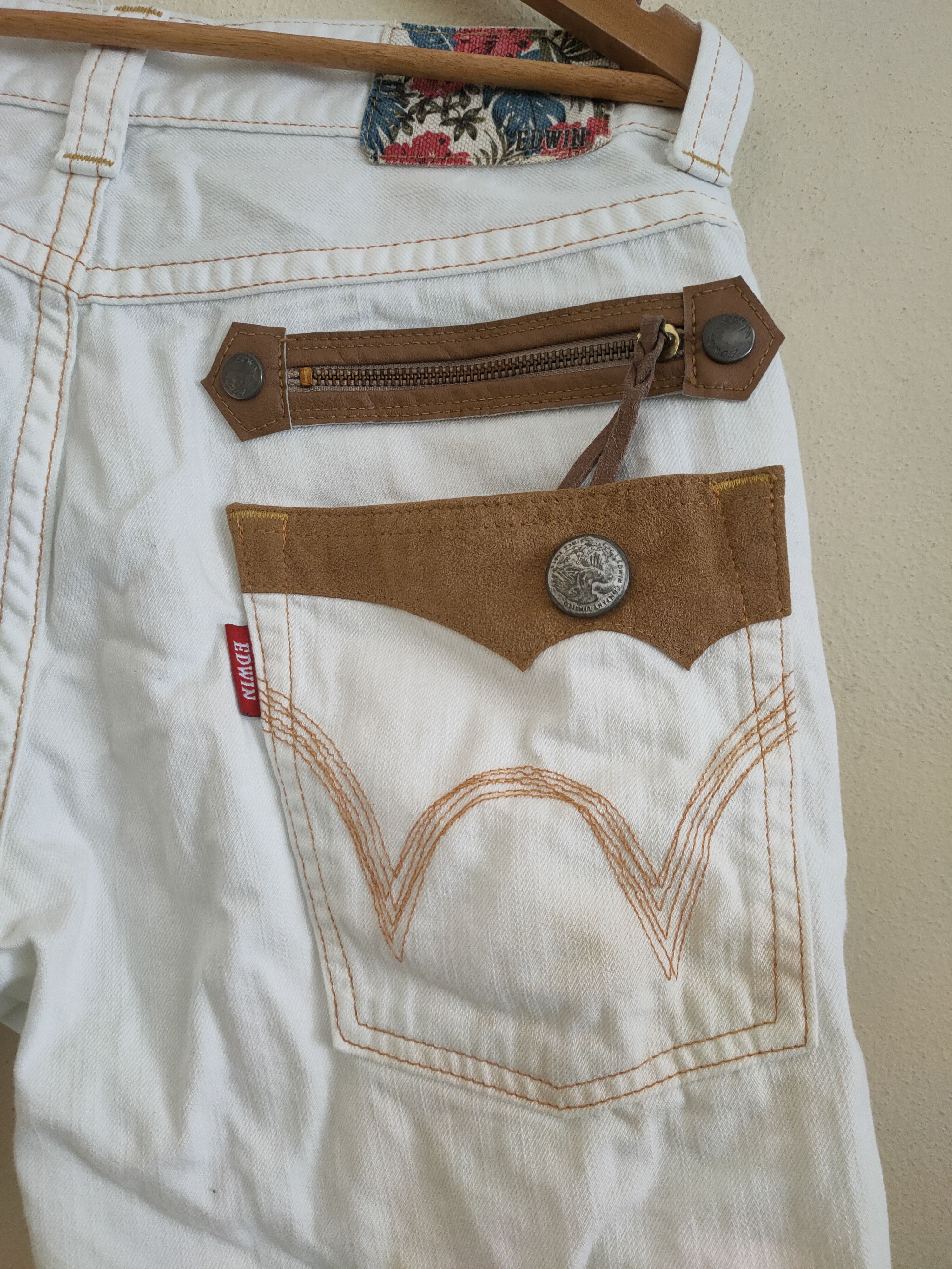 Edwin × Vintage Vintage Edwin Short Pants Rare Design Size US 36 / EU 52 - 3 Thumbnail