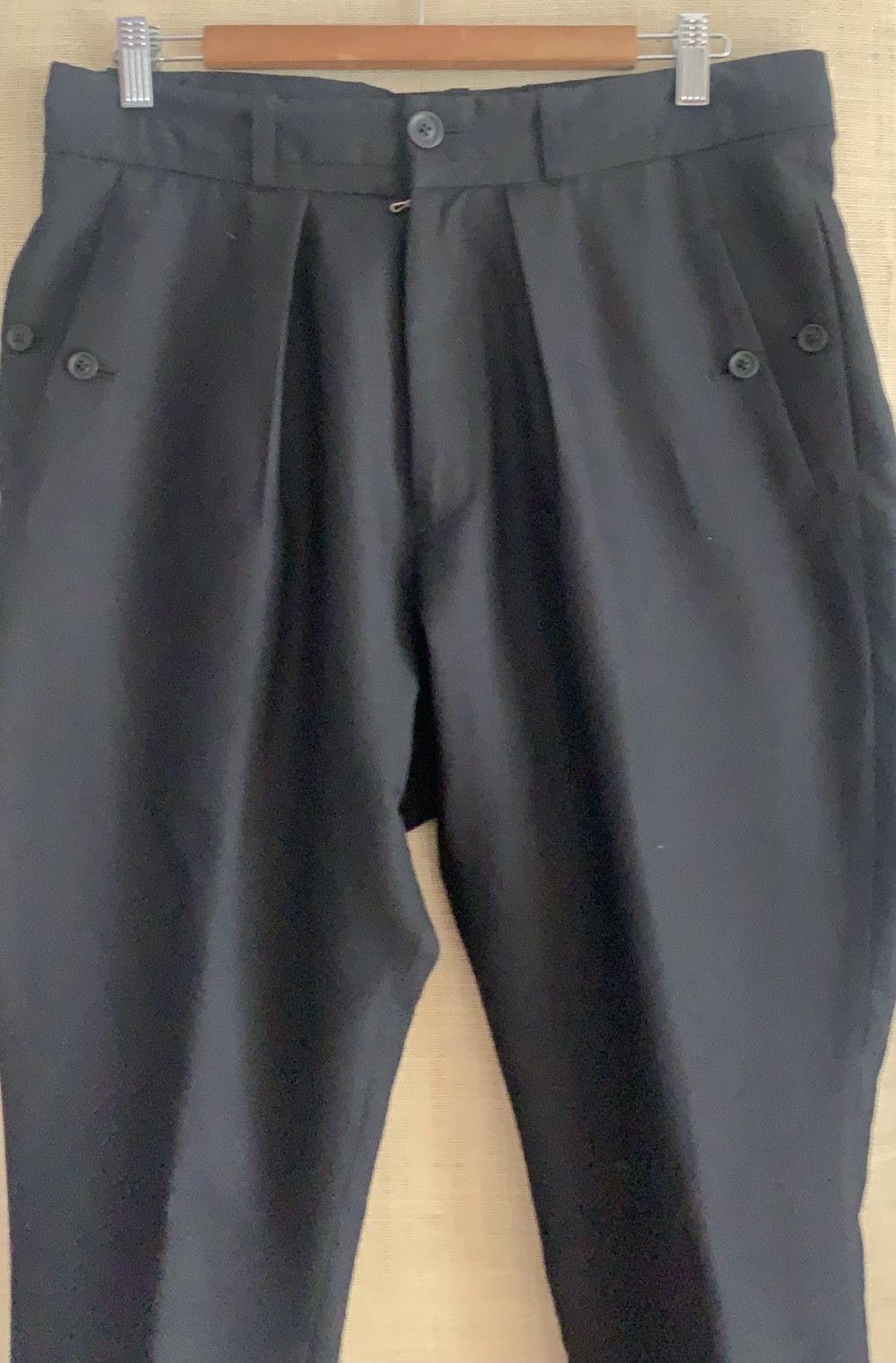 Julius Like new JULIUS “Vandalism “ silk-wool dropped Size US 34 / EU 50 - 3 Thumbnail