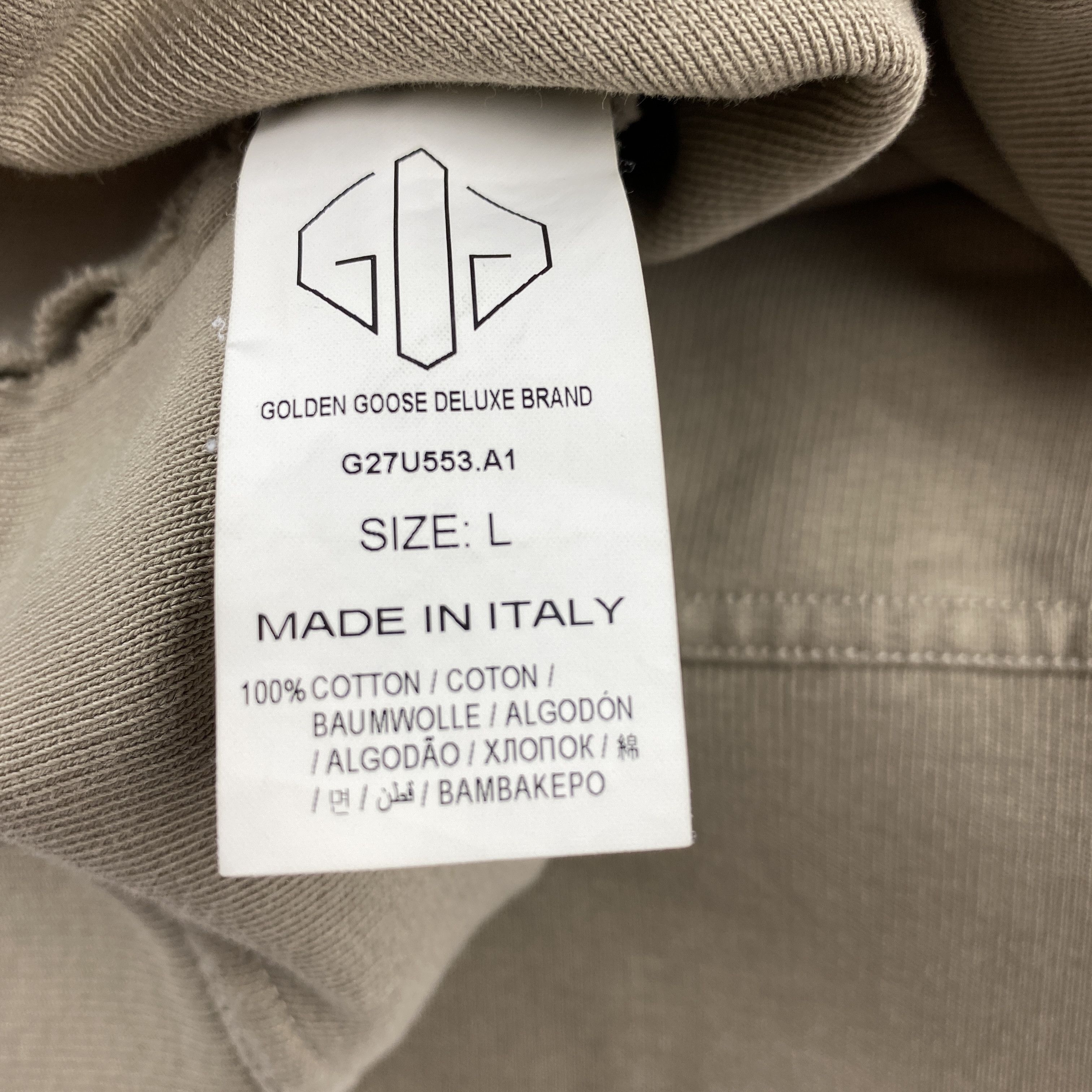 Golden Goose Golden Goose Inside Out Sweater Brown Size US L / EU 52-54 / 3 - 5 Thumbnail