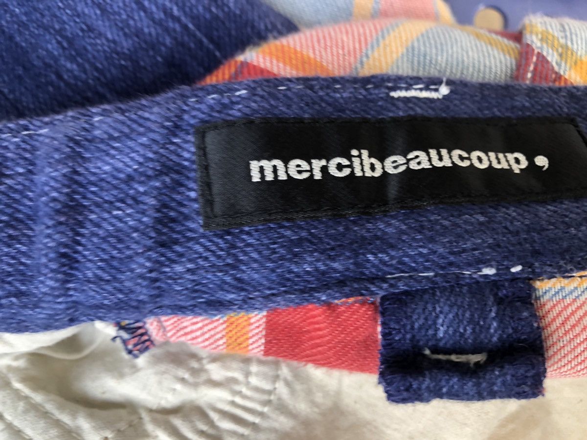 Issey Miyake Japanese Brand Mercibeaucoup Drop Crotch Tartan Plaid Size US 30 / EU 46 - 18 Thumbnail