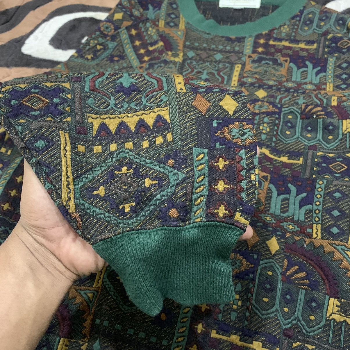 Native EDPLOUZ Vintag 90s Embroider Art Fullprint Pullover Sweater Size US M / EU 48-50 / 2 - 7 Thumbnail