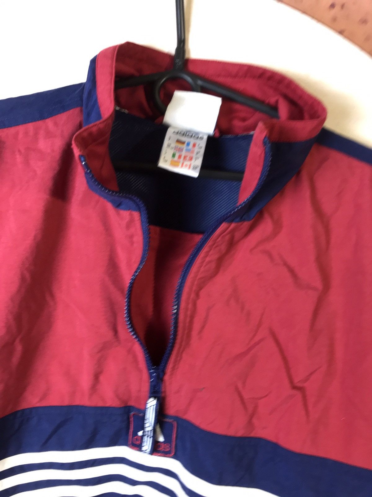 Adidas × Vintage Vintage Adidas streetwear zip Size US M / EU 48-50 / 2 - 4 Thumbnail