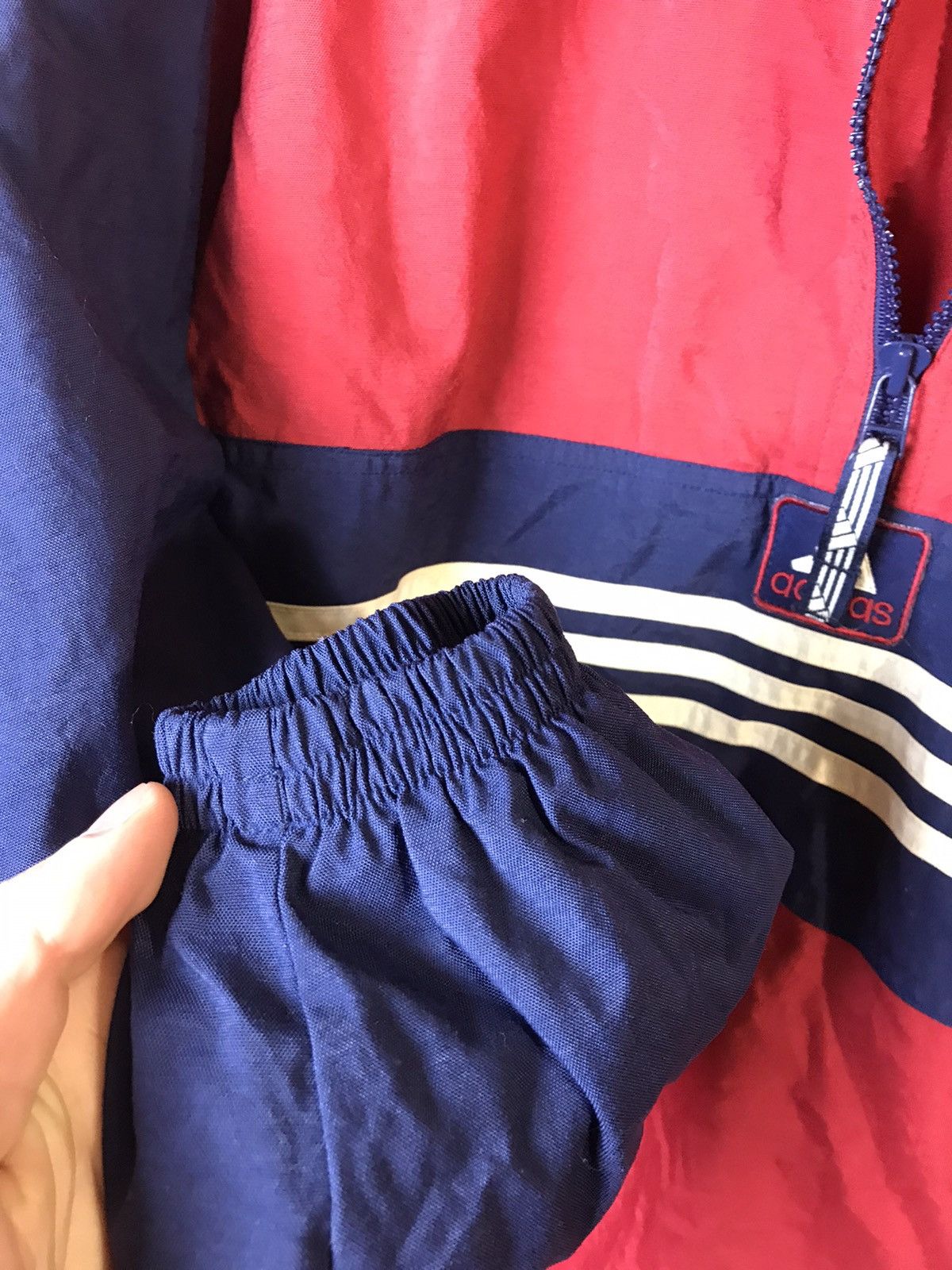 Adidas × Vintage Vintage Adidas streetwear zip Size US M / EU 48-50 / 2 - 6 Thumbnail