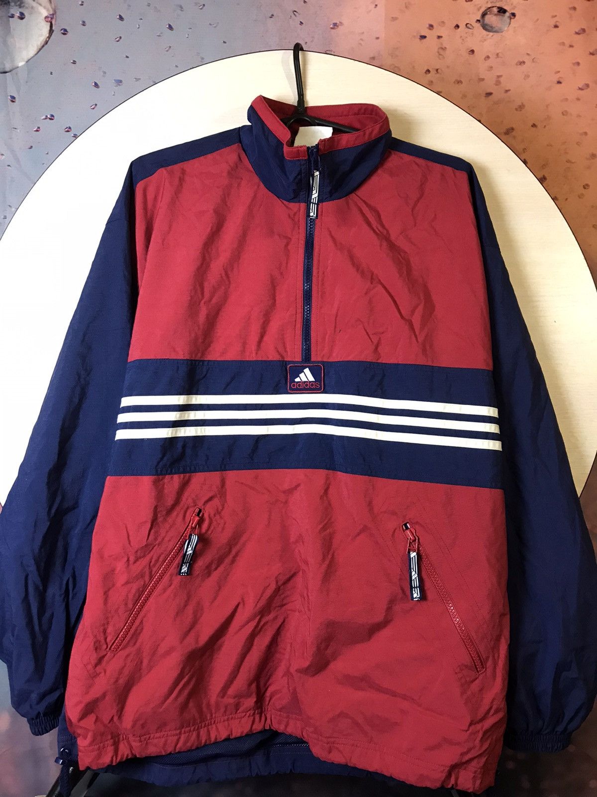 Adidas × Vintage Vintage Adidas streetwear zip Size US M / EU 48-50 / 2 - 1 Thumbnail
