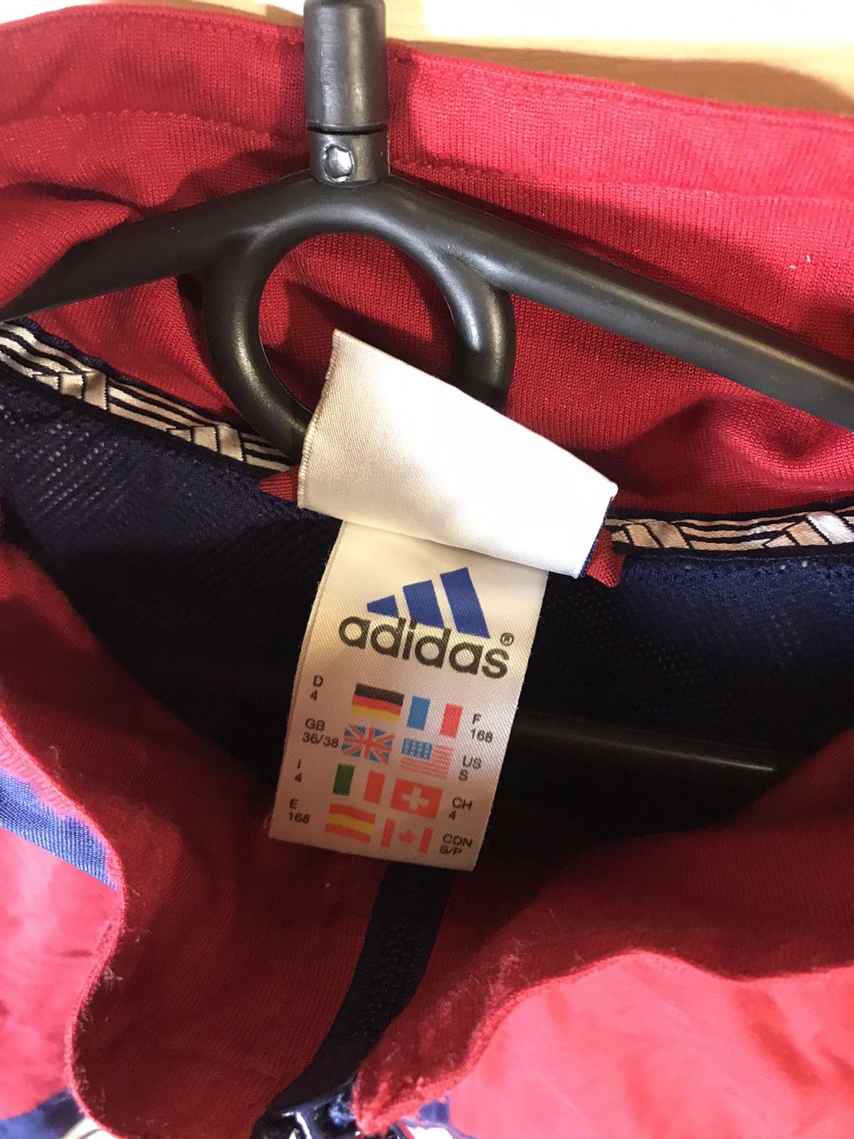 Adidas × Vintage Vintage Adidas streetwear zip Size US M / EU 48-50 / 2 - 3 Thumbnail