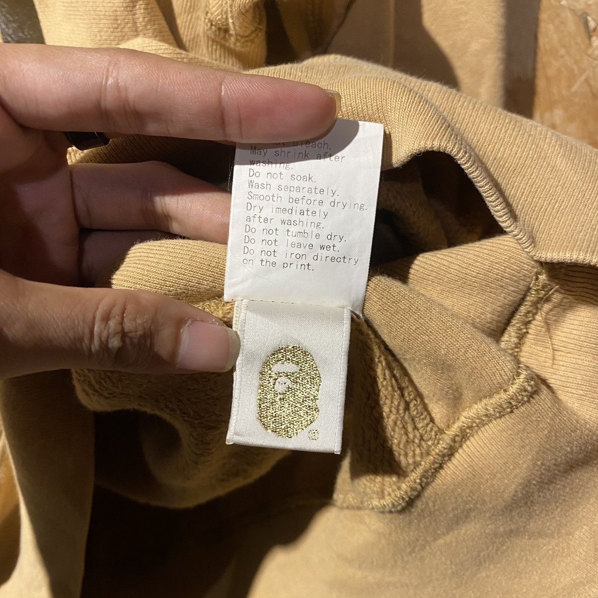 Bape OG 2008 A Bathing Ape Baby Milo Hoodies Like New Size US L / EU 52-54 / 3 - 15 Thumbnail