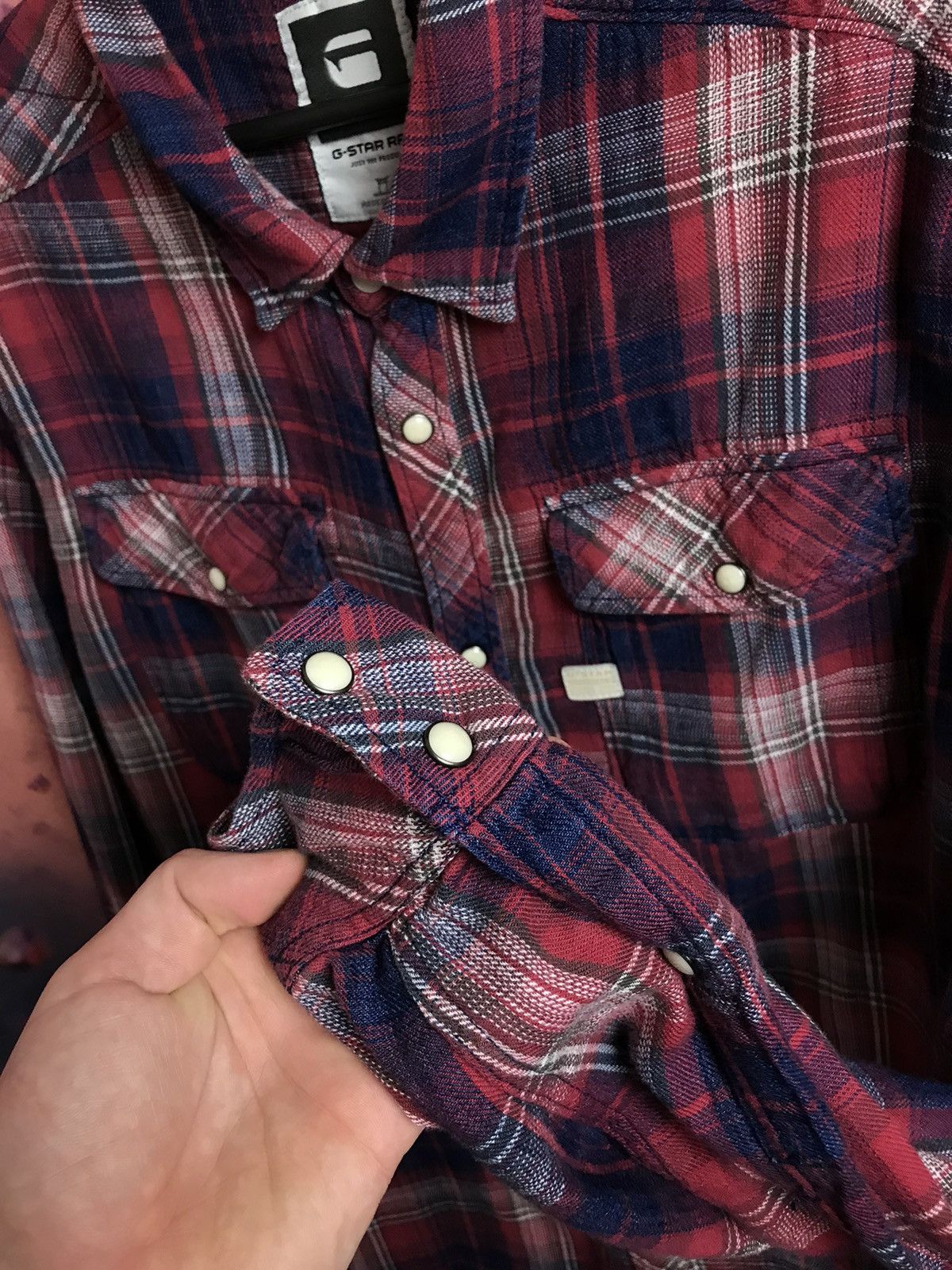 G-Star G Star raw streetwear shirt Size US L / EU 52-54 / 3 - 4 Thumbnail