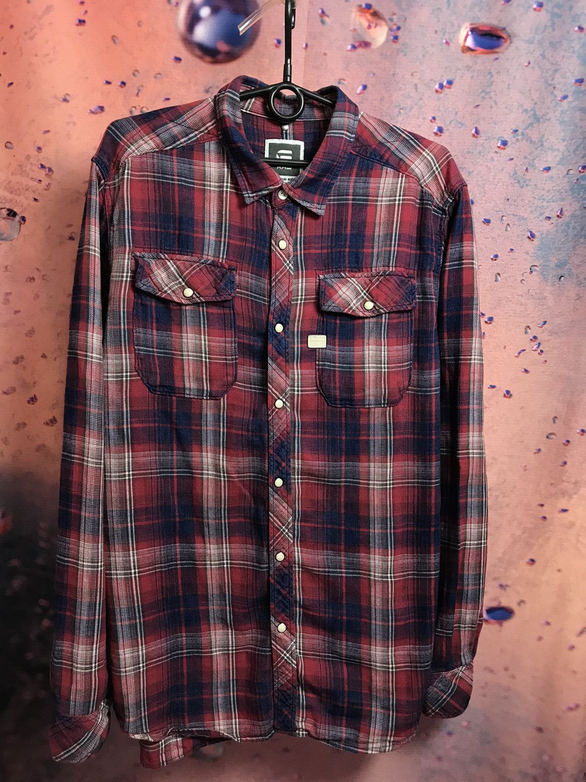 G-Star G Star raw streetwear shirt Size US L / EU 52-54 / 3 - 1 Thumbnail