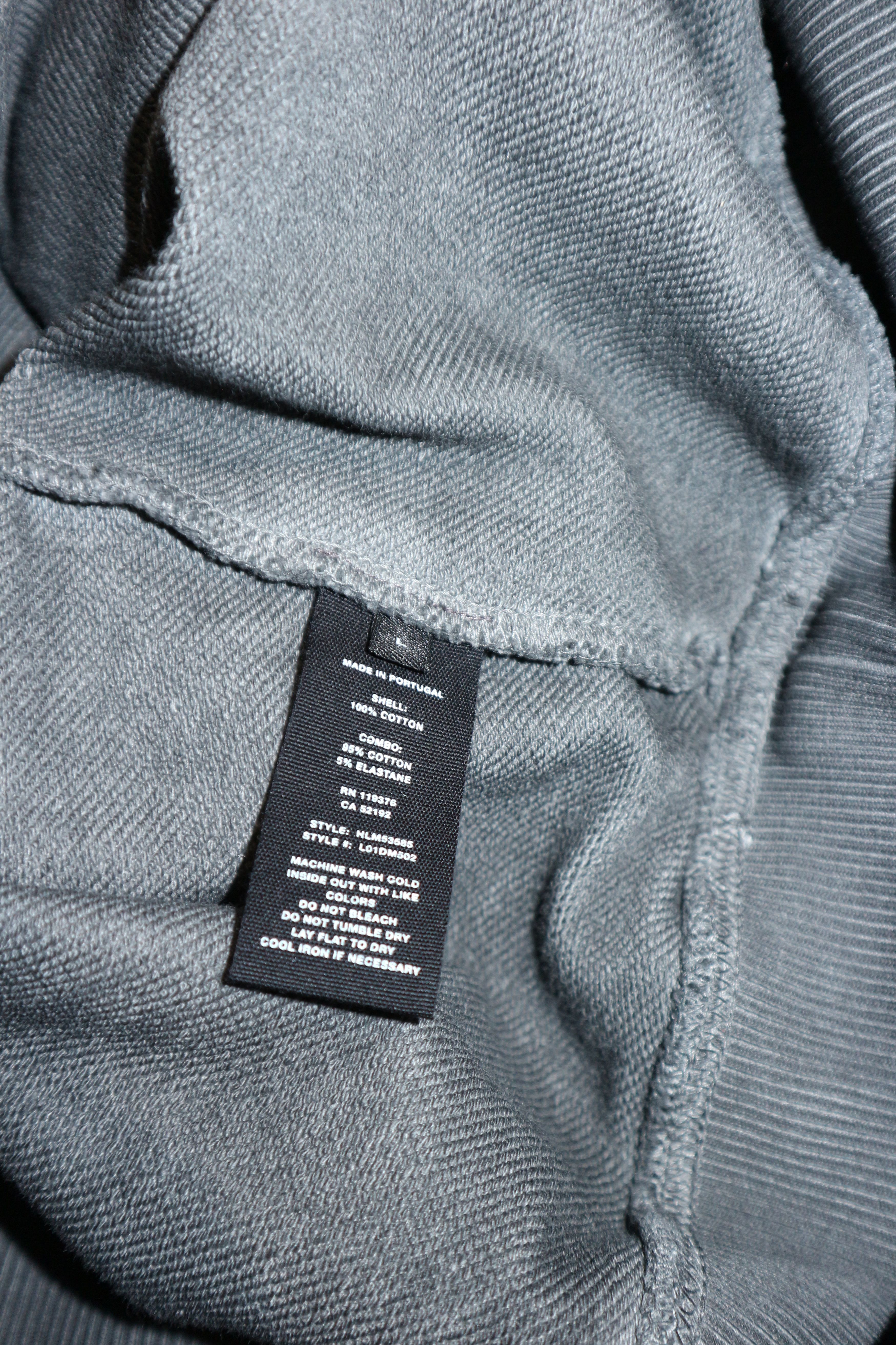 Helmut Lang logo print dyed hoodie Size US XL / EU 56 / 4 - 10 Thumbnail
