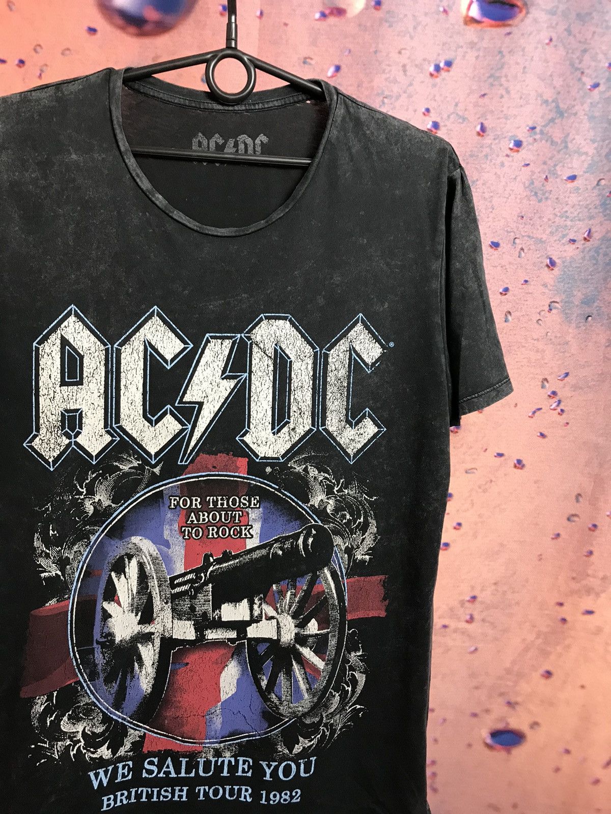 AC/DC × Band Tees × Vintage Vintage Ac/Dc band rock tee Size US L / EU 52-54 / 3 - 1 Thumbnail