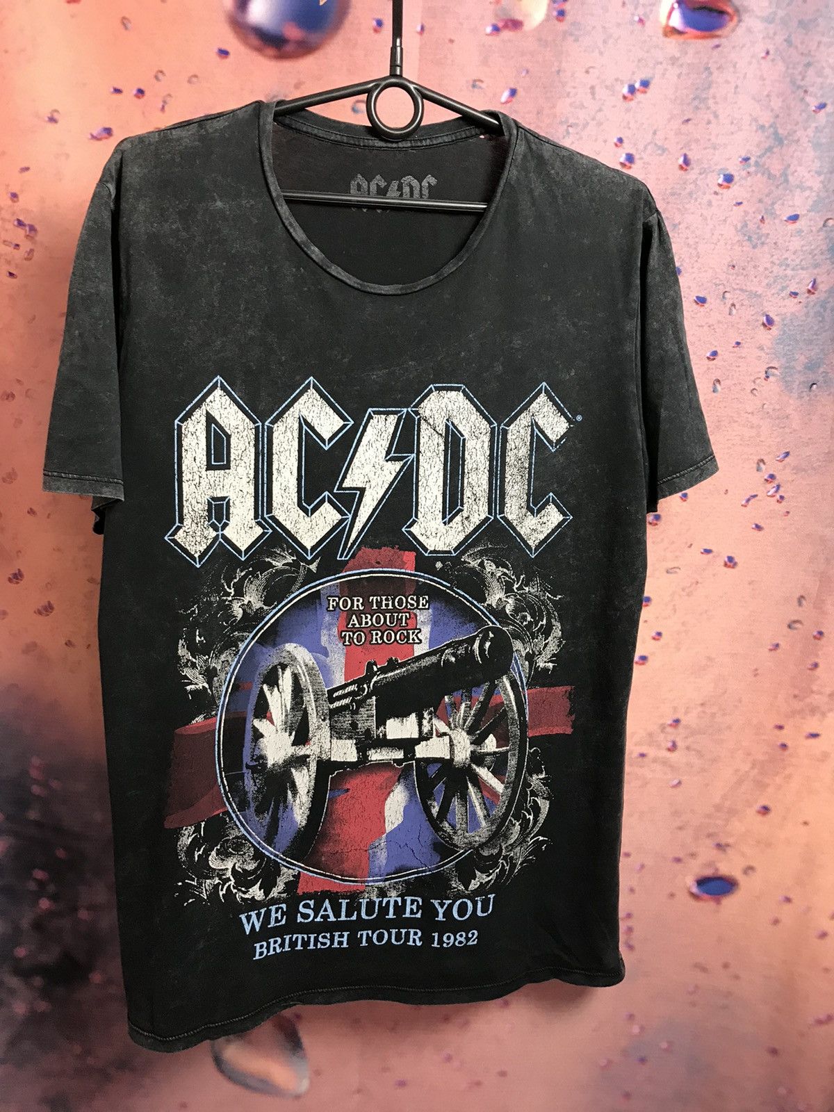 AC/DC × Band Tees × Vintage Vintage Ac/Dc band rock tee Size US L / EU 52-54 / 3 - 2 Thumbnail