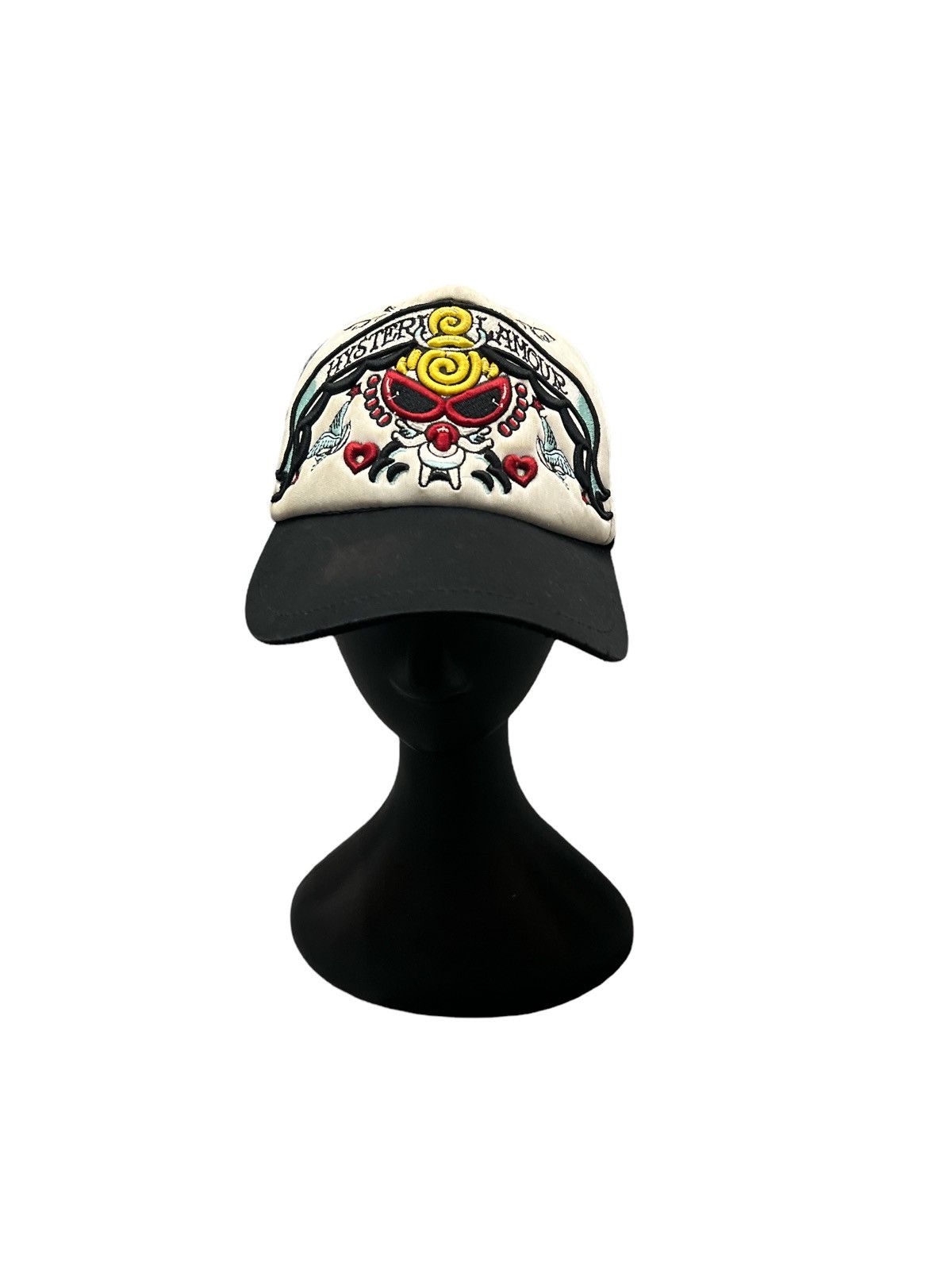 Hysteric Glamour RARE🔥🔥TRUCKER HYSTERIC GLAMOUR EMBROIDERY LOGO (KIDS) Size ONE SIZE - 1 Thumbnail