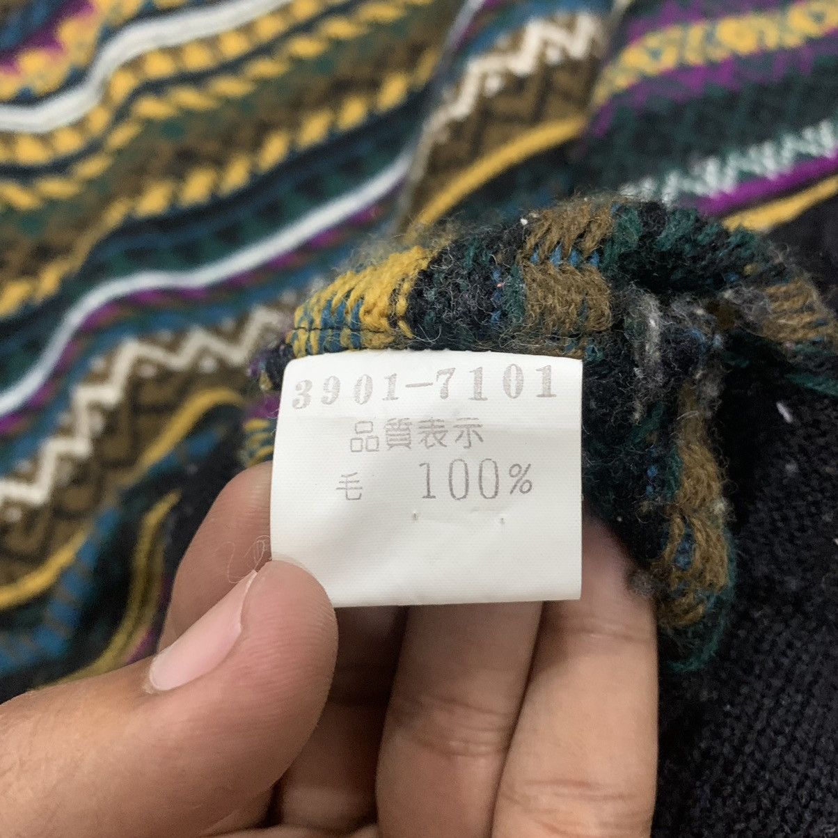 Aran Isles Knitwear × Kenzo KENZO Vintag 80s FairIsle Wool Knit Jumper Pullover Sweater Size US L / EU 52-54 / 3 - 17 Thumbnail