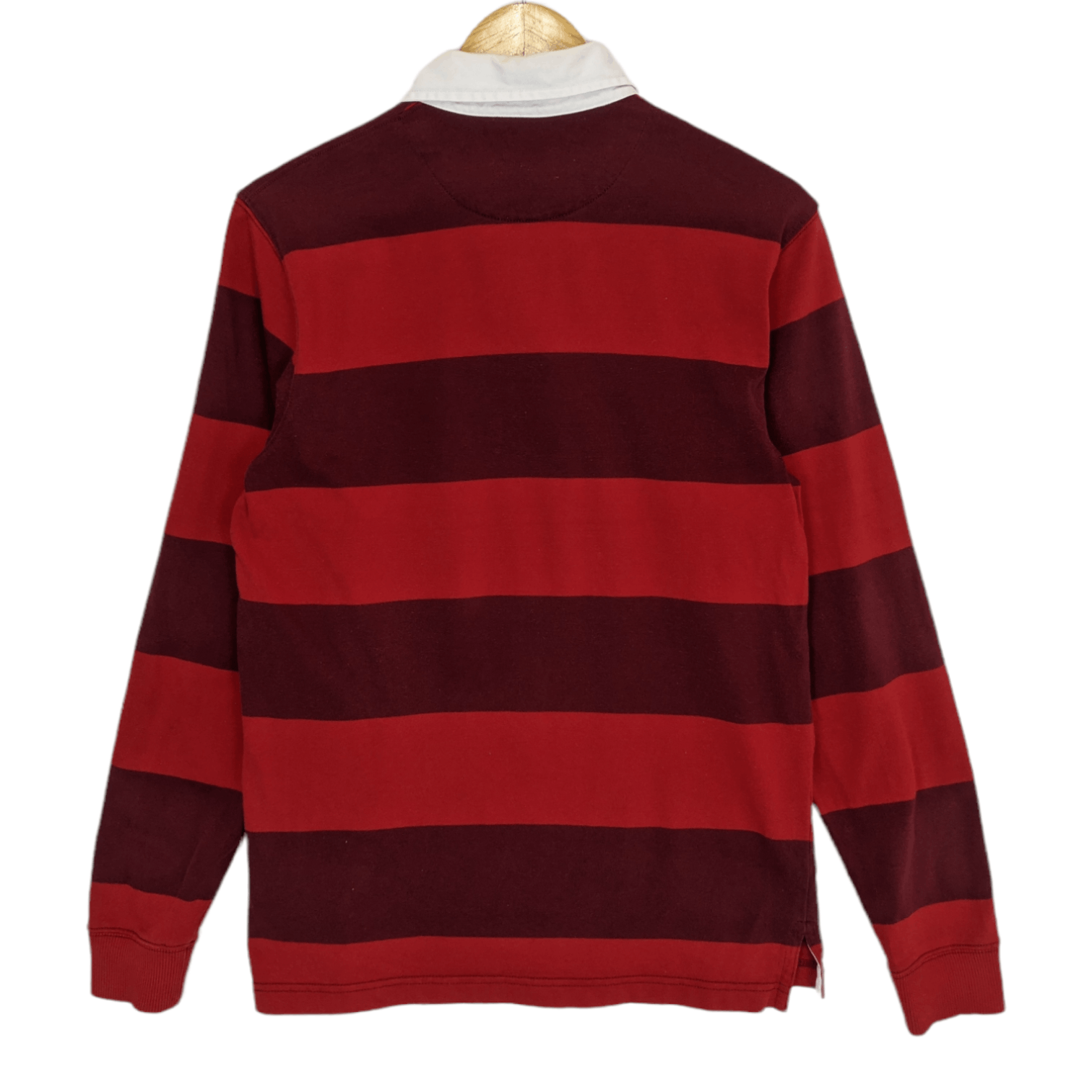 Nike Vintage 2000's NIKE Striped Polo Jumper Sweatshirt Size US S / EU 44-46 / 1 - 6 Thumbnail