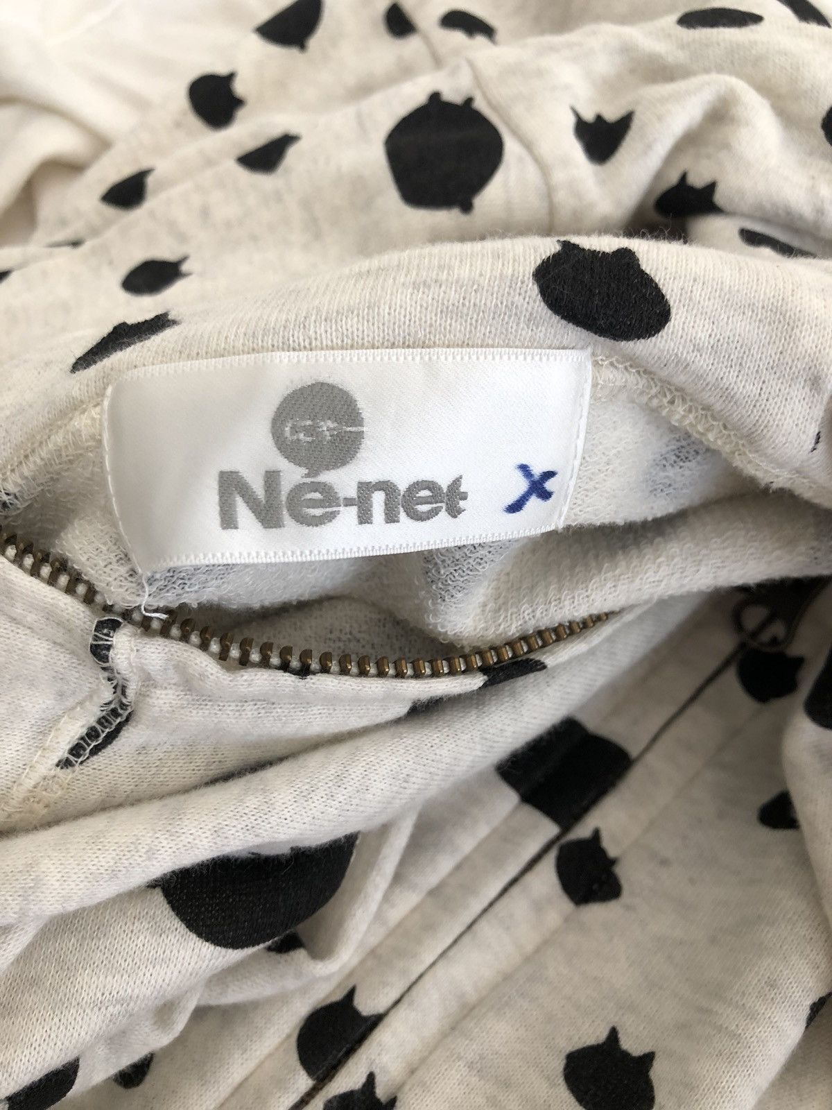 Issey Miyake Issey Miyake Ne-net Cat Hoodie Sweater Size 3 Size US M / EU 48-50 / 2 - 12 Thumbnail