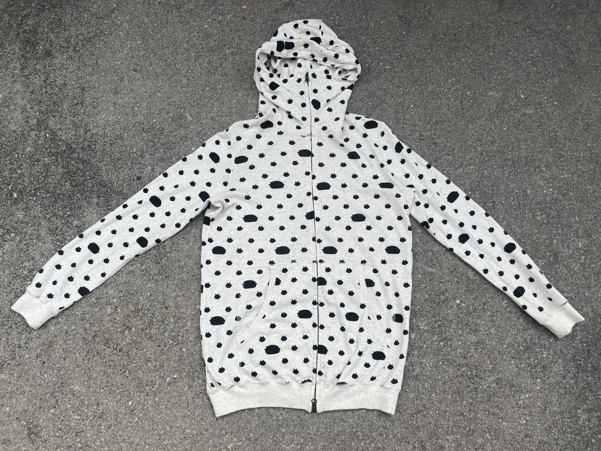 Issey Miyake Ne-net Cat Hoodie Sweater Size 3