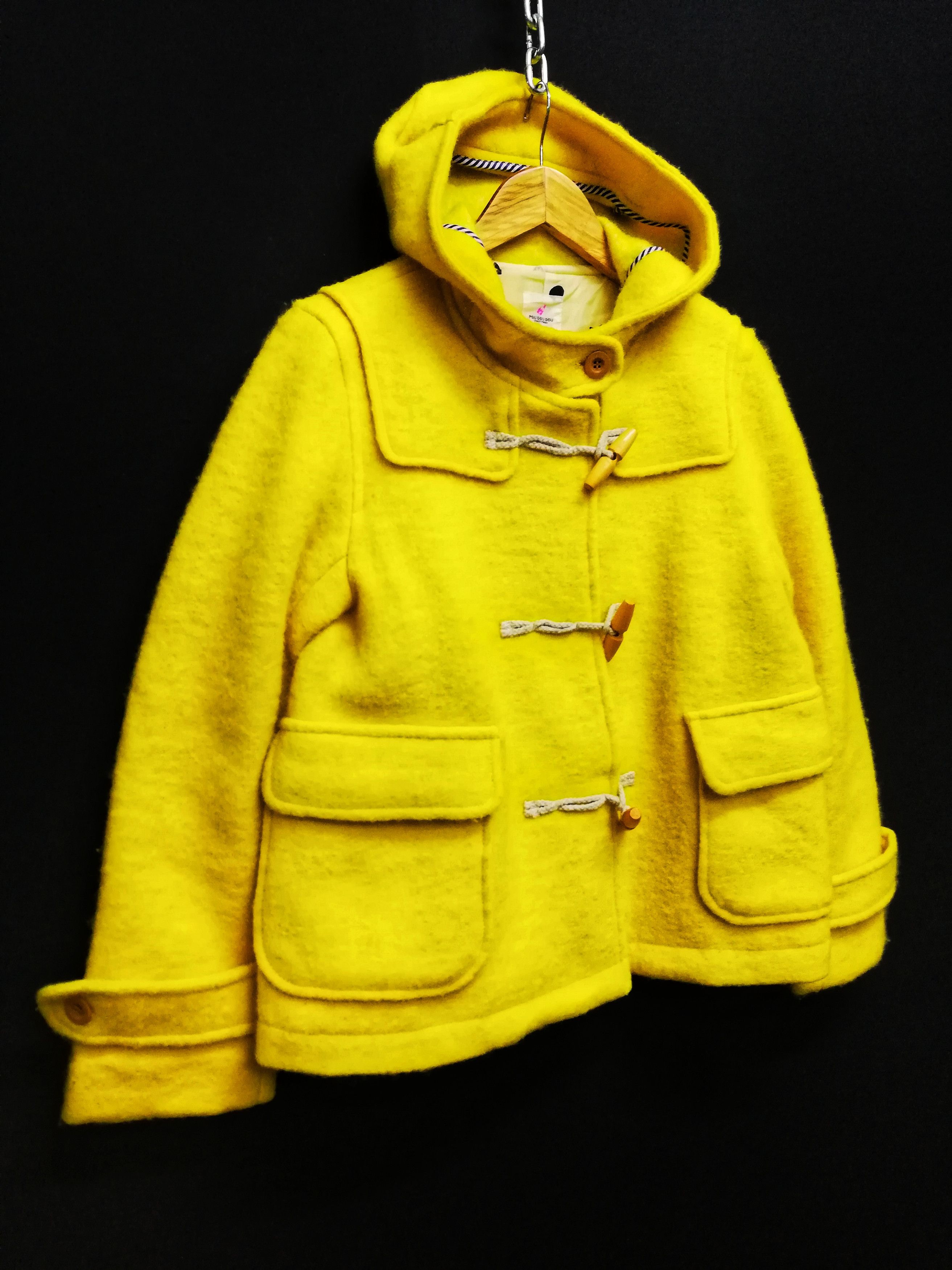 Designer × Japanese Brand 🔥Awesome !! Pou Dou Dou Wool Hoodie Warm Jacket🔥 Size US S / EU 44-46 / 1 - 2 Thumbnail