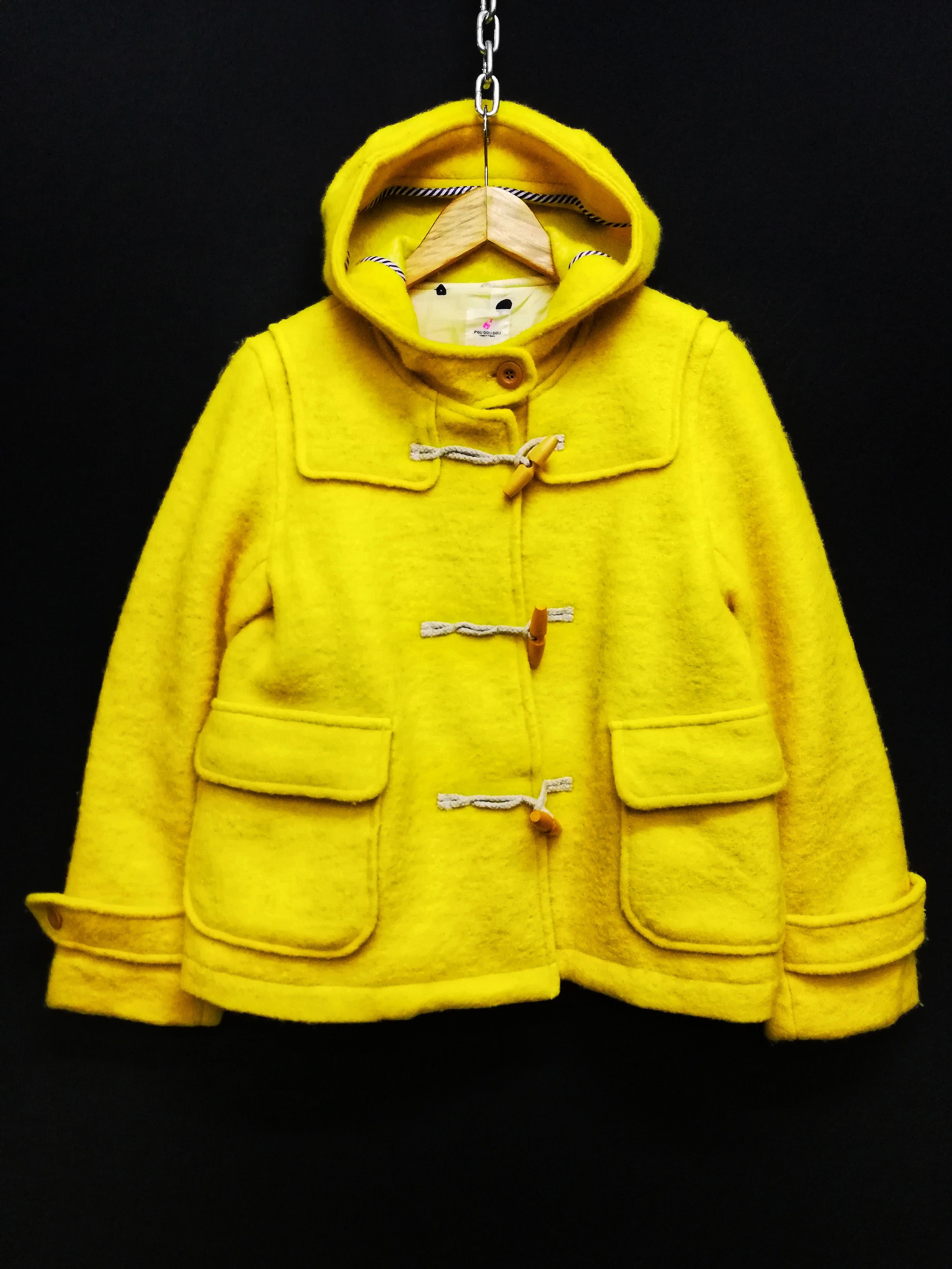 Designer × Japanese Brand 🔥Awesome !! Pou Dou Dou Wool Hoodie Warm Jacket🔥 Size US S / EU 44-46 / 1 - 1 Thumbnail