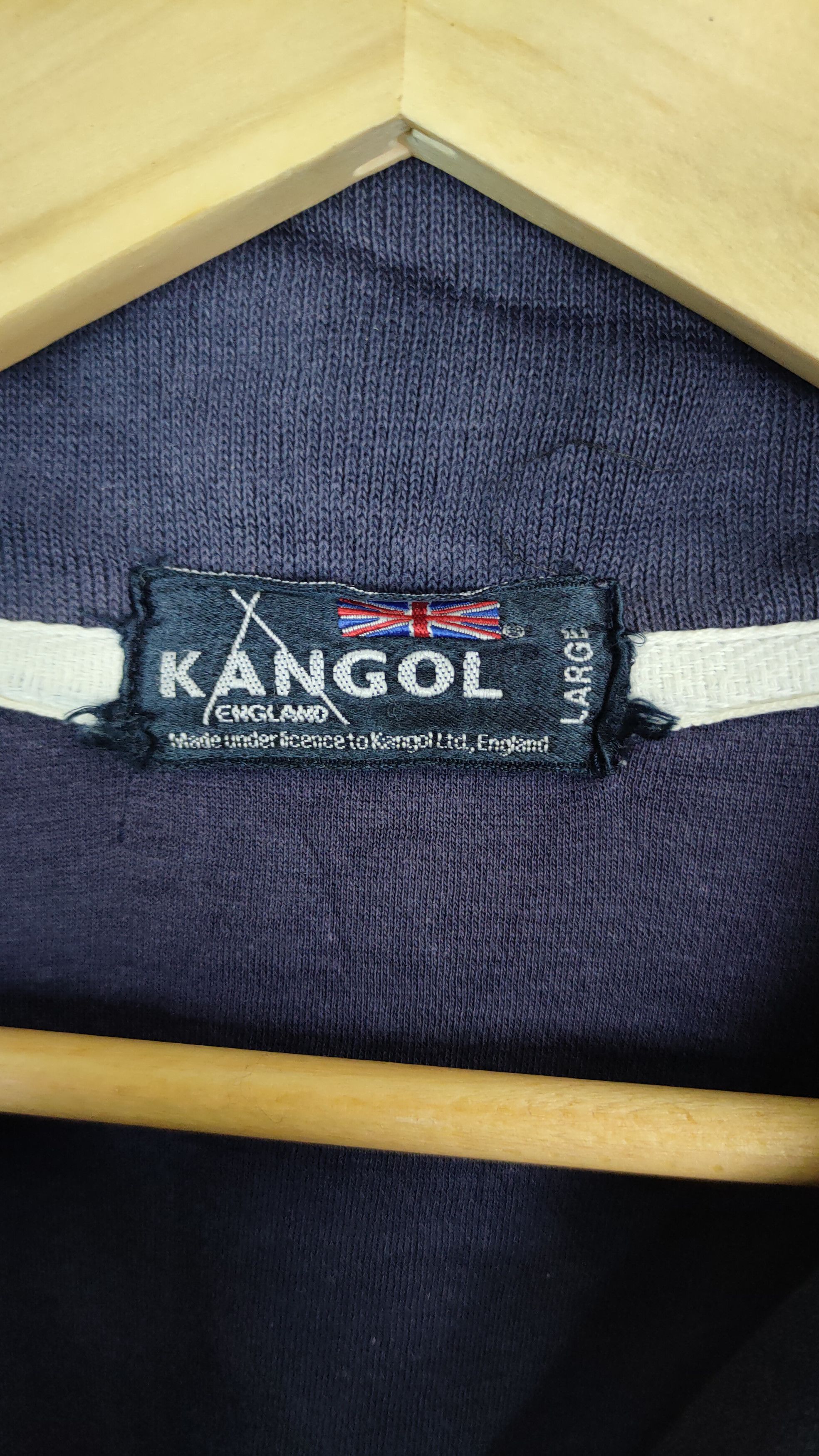 Designer × Kangol 💥Vintage Japanese Brand Kangol Sweatshirts DP #0988💥 Size US L / EU 52-54 / 3 - 5 Thumbnail