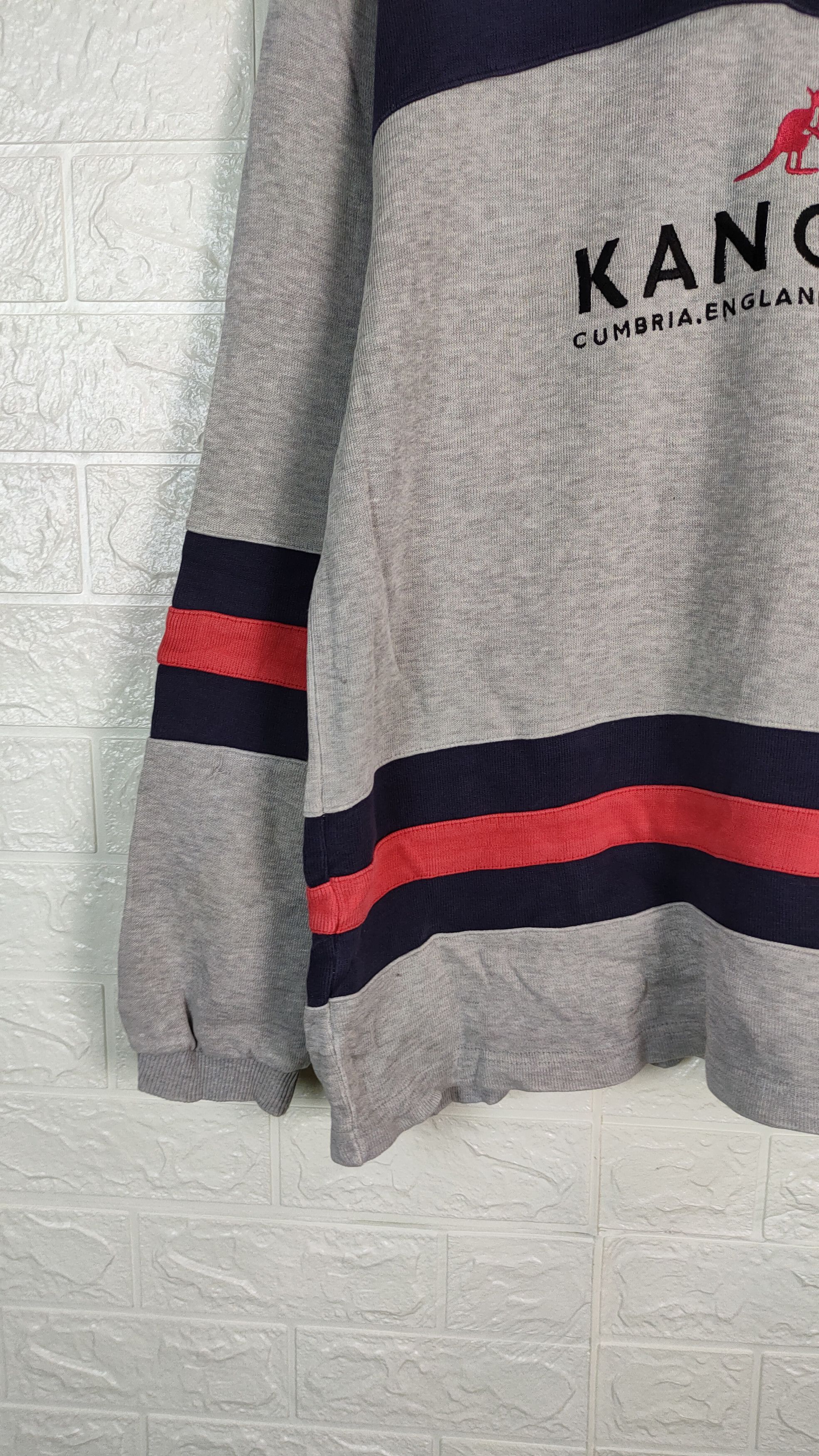 Designer × Kangol 💥Vintage Japanese Brand Kangol Sweatshirts DP #0988💥 Size US L / EU 52-54 / 3 - 3 Thumbnail