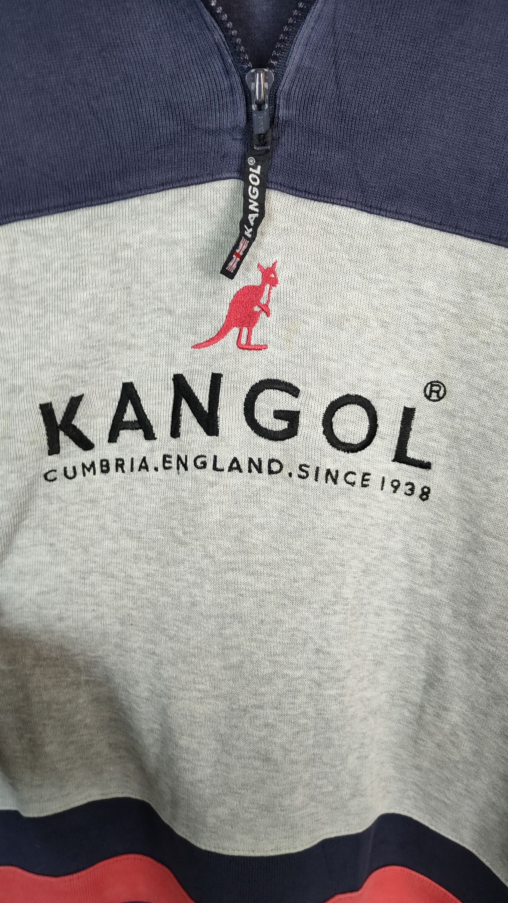 Designer × Kangol 💥Vintage Japanese Brand Kangol Sweatshirts DP #0988💥 Size US L / EU 52-54 / 3 - 6 Thumbnail