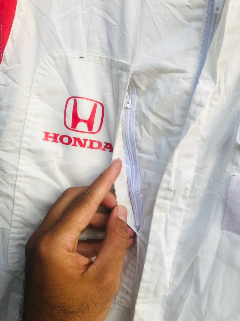 Honda × Vintage Vintage Honda Motorsport Japan Designer Fashion Style Size US 34 / EU 50 - 11 Thumbnail