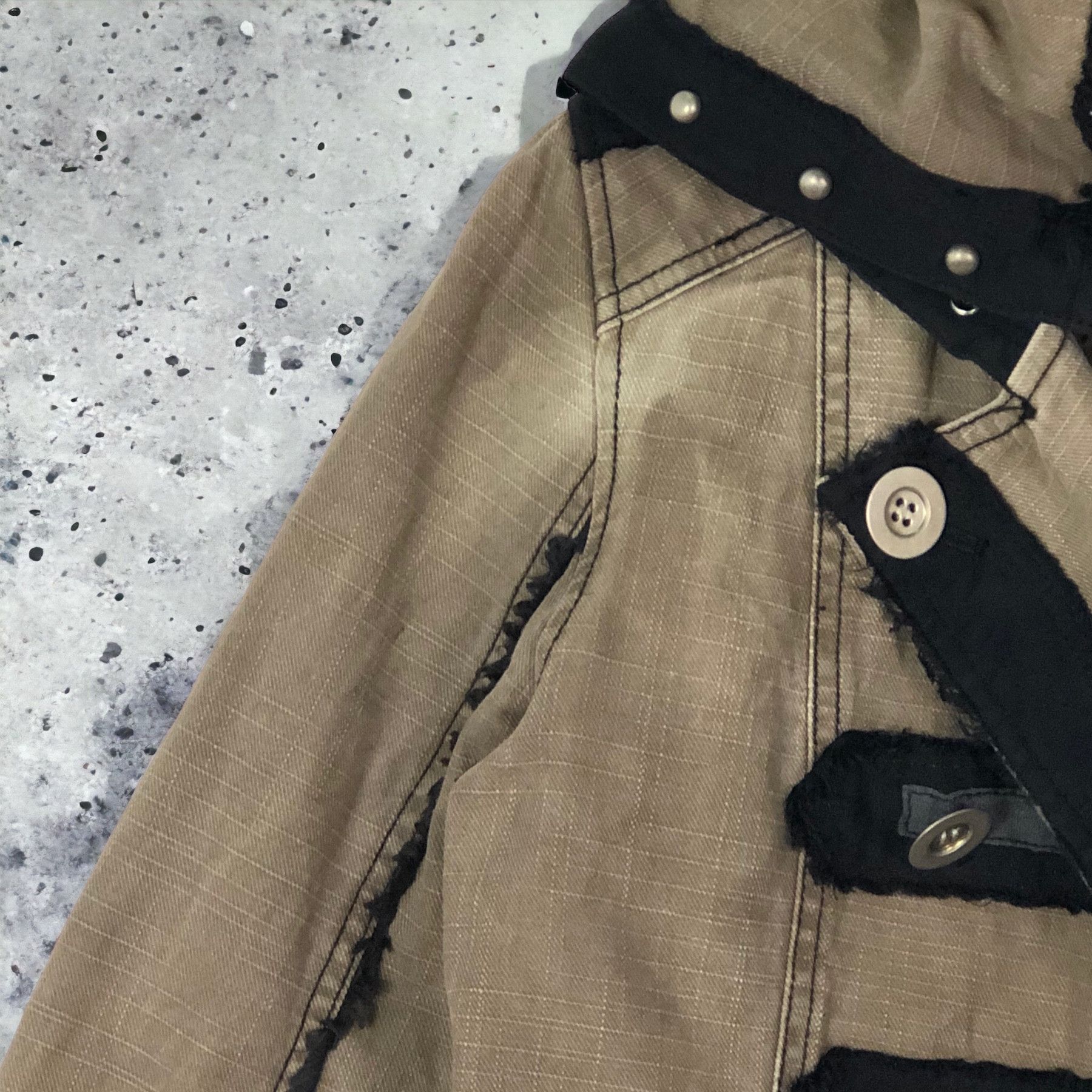 Japanese Brand RARE🔥JAPAN ALGONQUINS PUNK MOTIVES HOODED JACKET Size US S / EU 44-46 / 1 - 9 Thumbnail