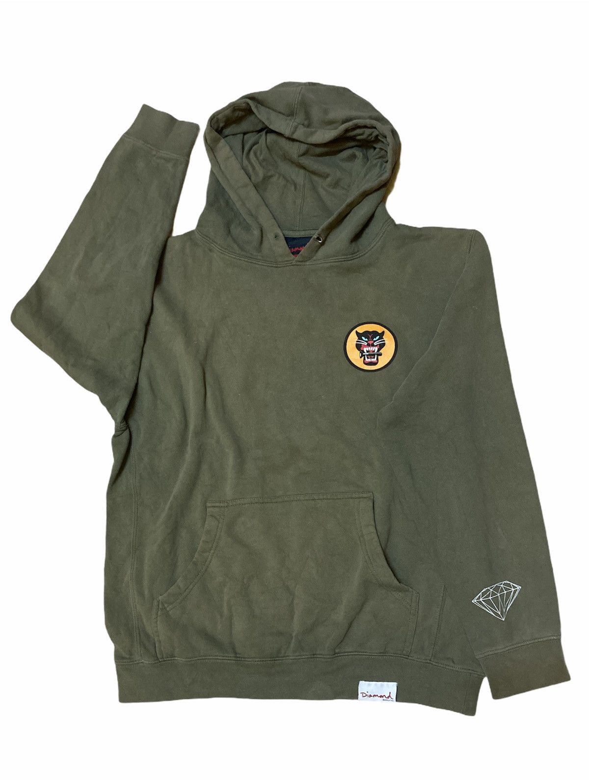 Diamond Supply Co. DIAMOND SUPPLY BIG LOGO HOODIE Size US M / EU 48-50 / 2 - 2 Thumbnail