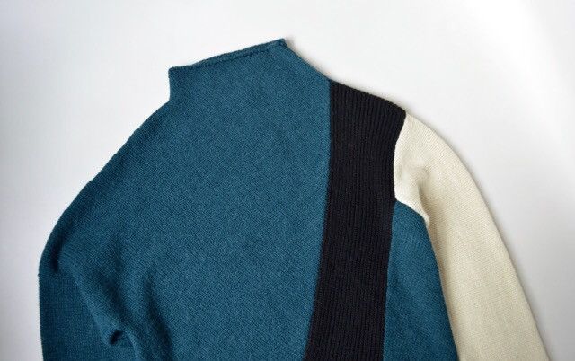 Kiko Kostadinov A/W 19 ‘Midnight Stripe’ Rex Alpaca Sweater Size US L / EU 52-54 / 3 - 4 Thumbnail