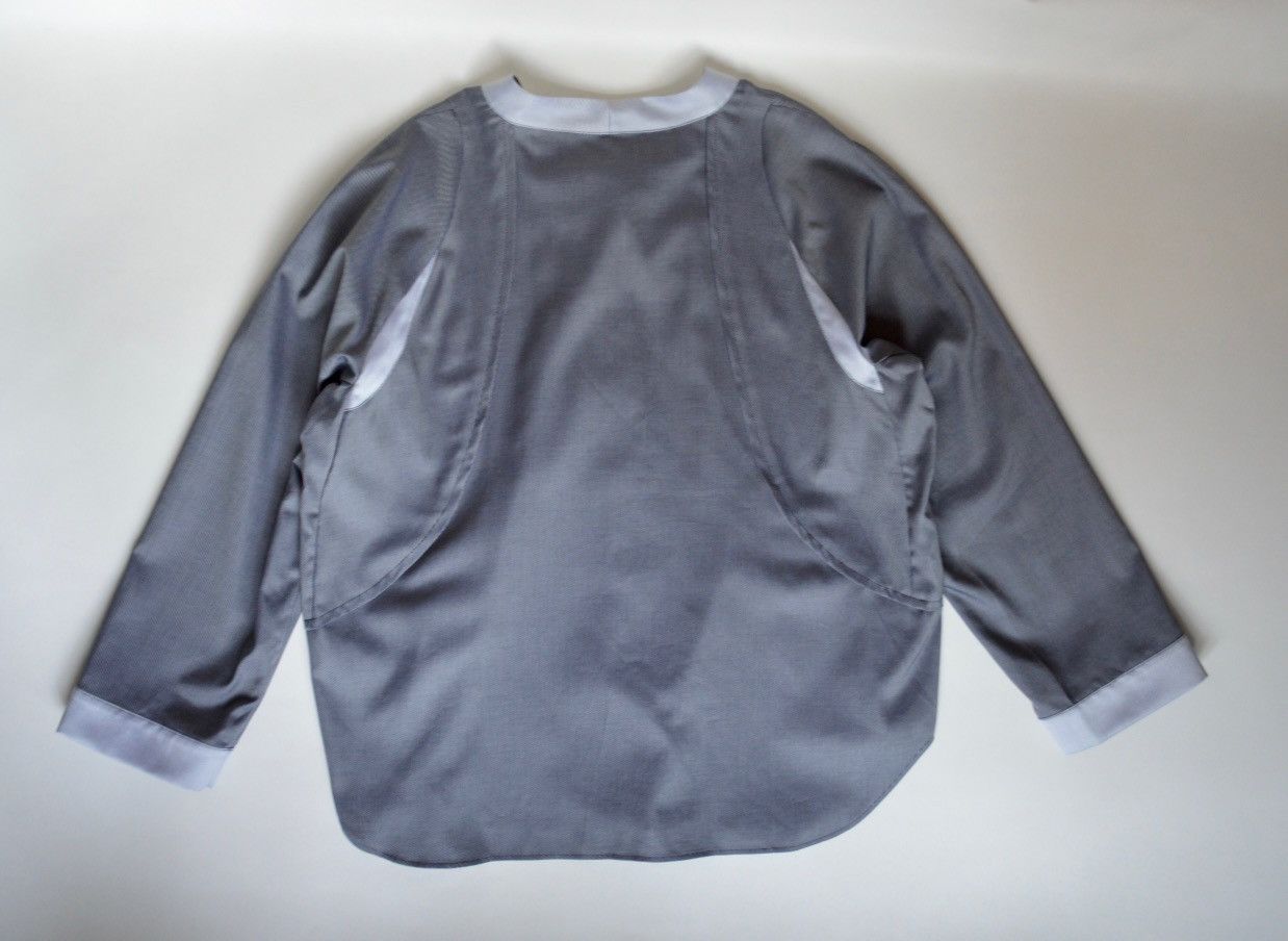 Kiko Kostadinov A/W 19 ‘Midnight Stripe’ Goff Shirt Size US XL / EU 56 / 4 - 7 Thumbnail