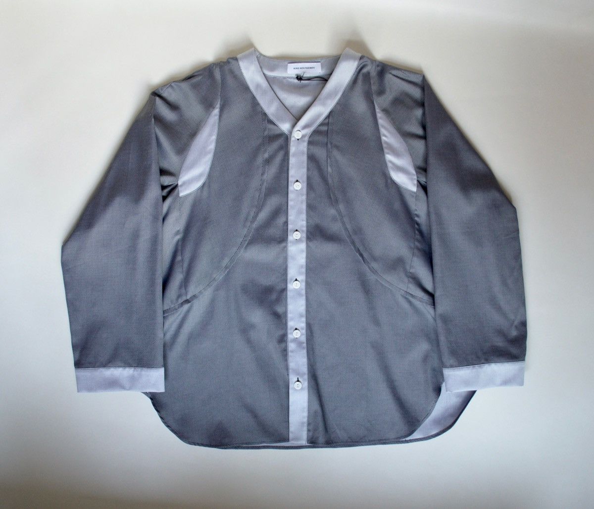 Kiko Kostadinov A/W 19 ‘Midnight Stripe’ Goff Shirt Size US XL / EU 56 / 4 - 9 Thumbnail