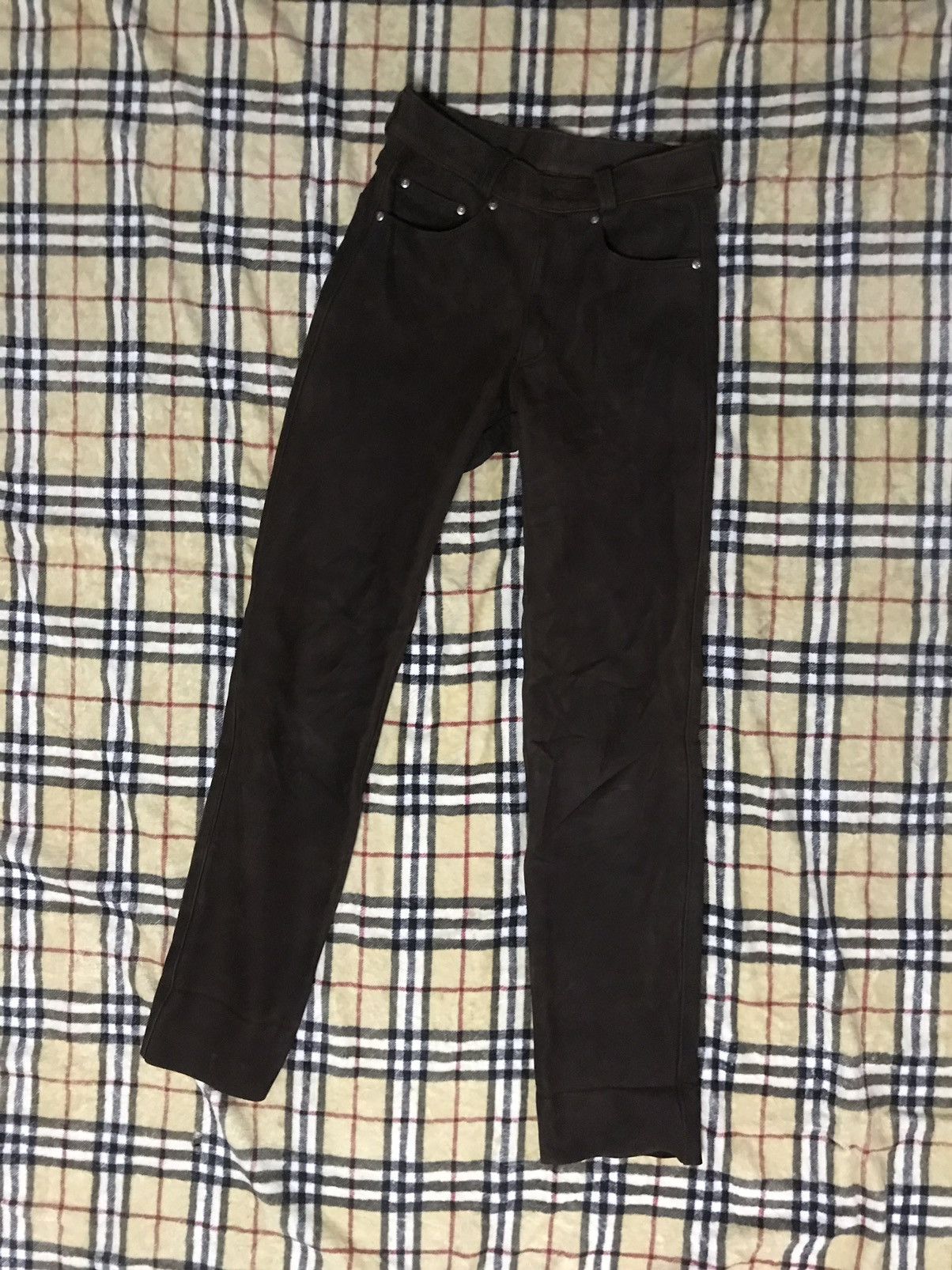 Leather × Schott × Vintage 🔥RARE🔥Vintage schott leather pant Size US 30 / EU 46 - 7 Thumbnail