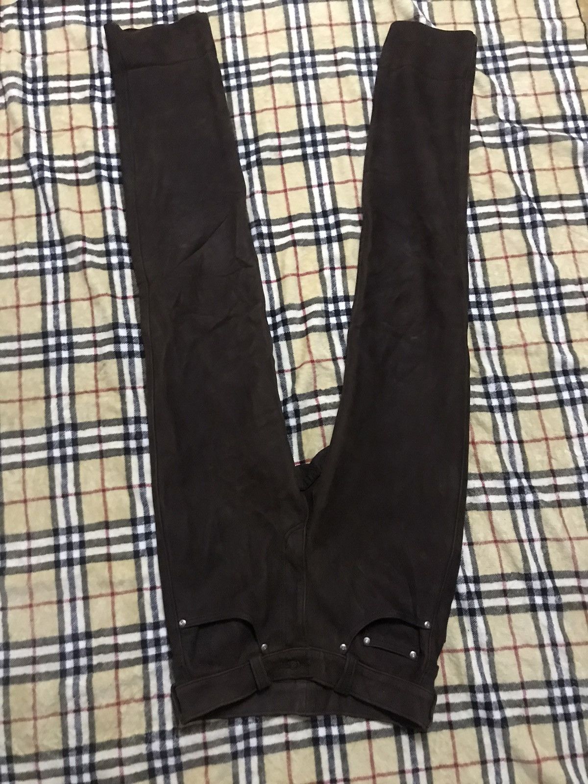 Leather × Schott × Vintage 🔥RARE🔥Vintage schott leather pant Size US 30 / EU 46 - 8 Thumbnail