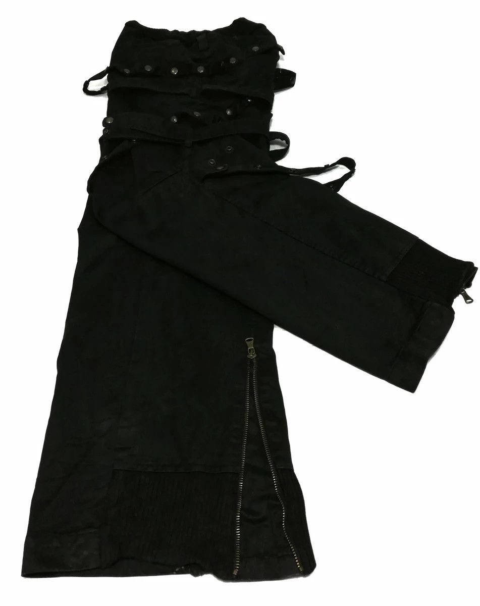 Japanese Brand 🔥S.B Concept Black Tactical Parachute Bondage Pants Cotton Size US 29 - 11 Thumbnail