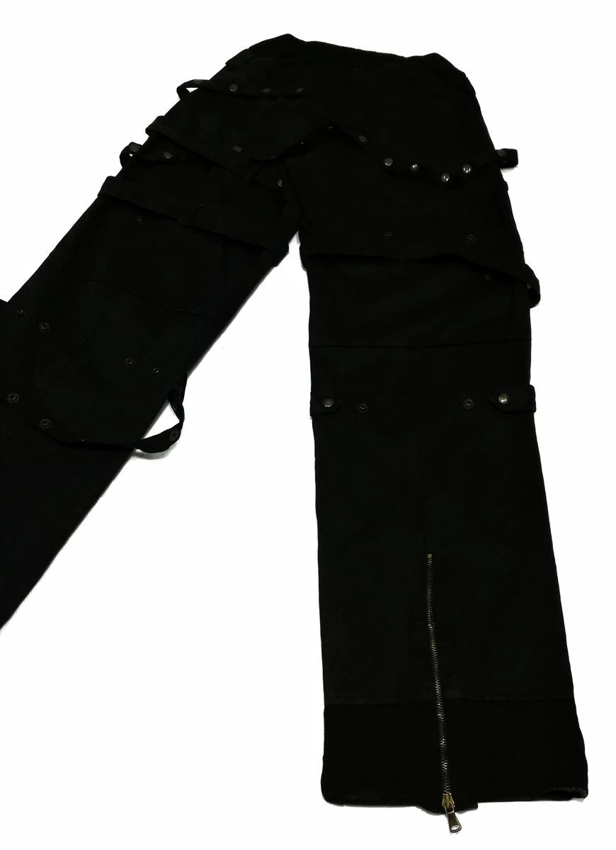 Japanese Brand 🔥S.B Concept Black Tactical Parachute Bondage Pants Cotton Size US 29 - 19 Thumbnail