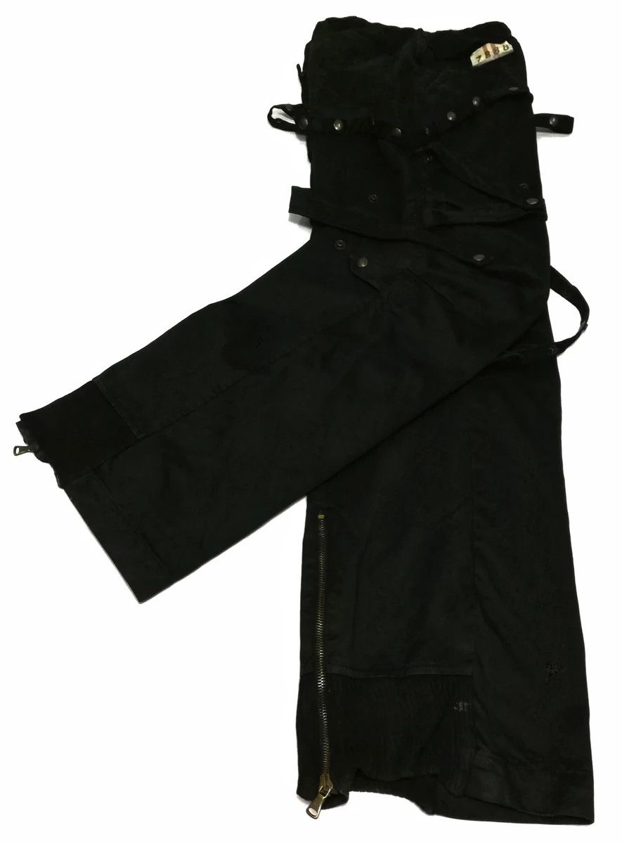 Japanese Brand 🔥S.B Concept Black Tactical Parachute Bondage Pants Cotton Size US 29 - 14 Thumbnail