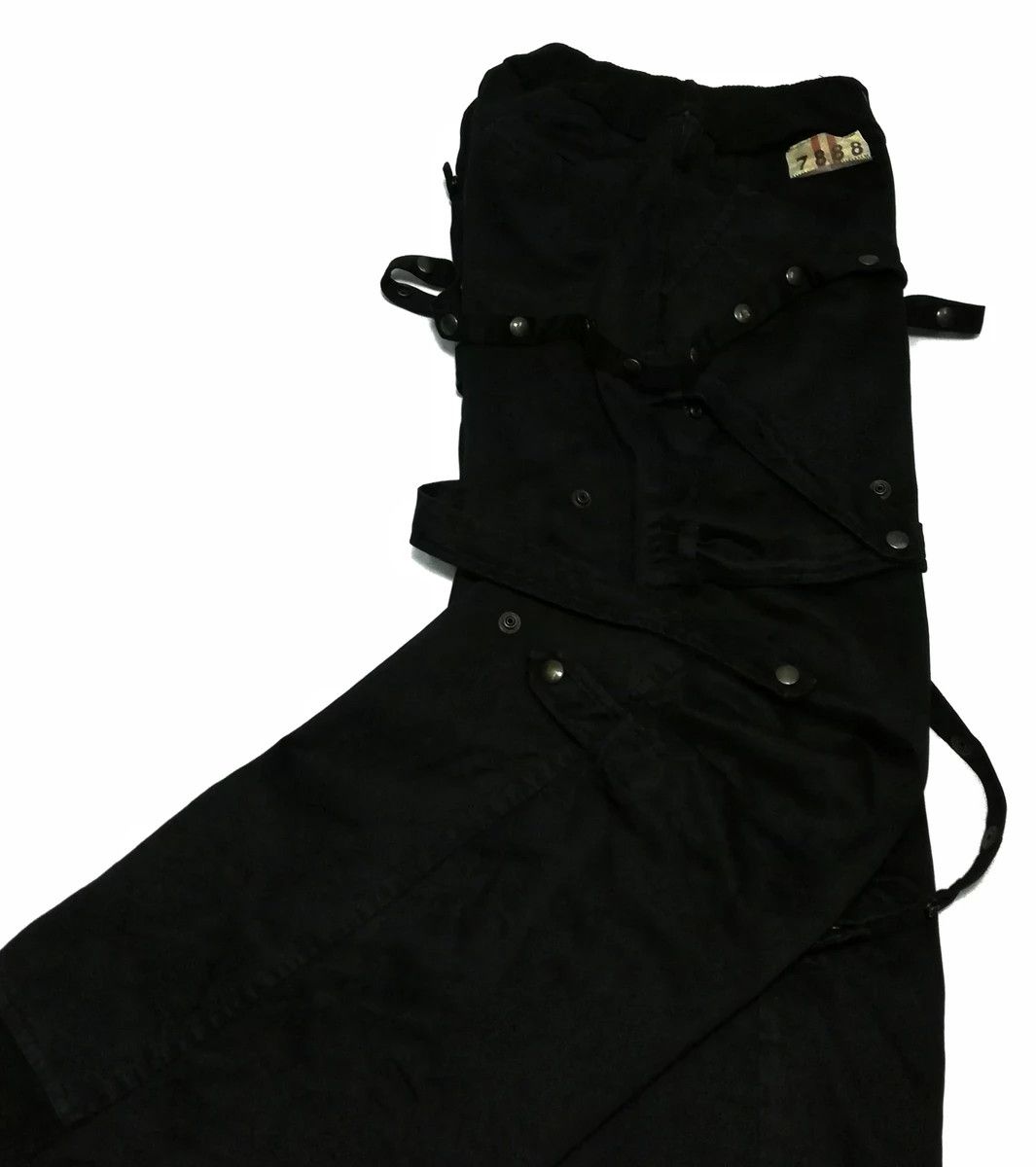 Japanese Brand 🔥S.B Concept Black Tactical Parachute Bondage Pants Cotton Size US 29 - 15 Thumbnail