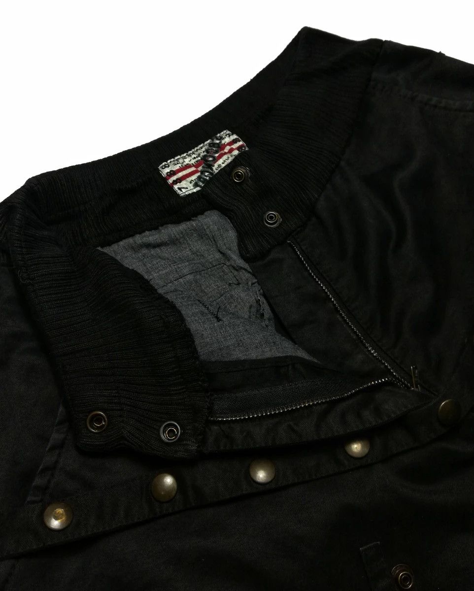 Japanese Brand 🔥S.B Concept Black Tactical Parachute Bondage Pants Cotton Size US 29 - 6 Thumbnail
