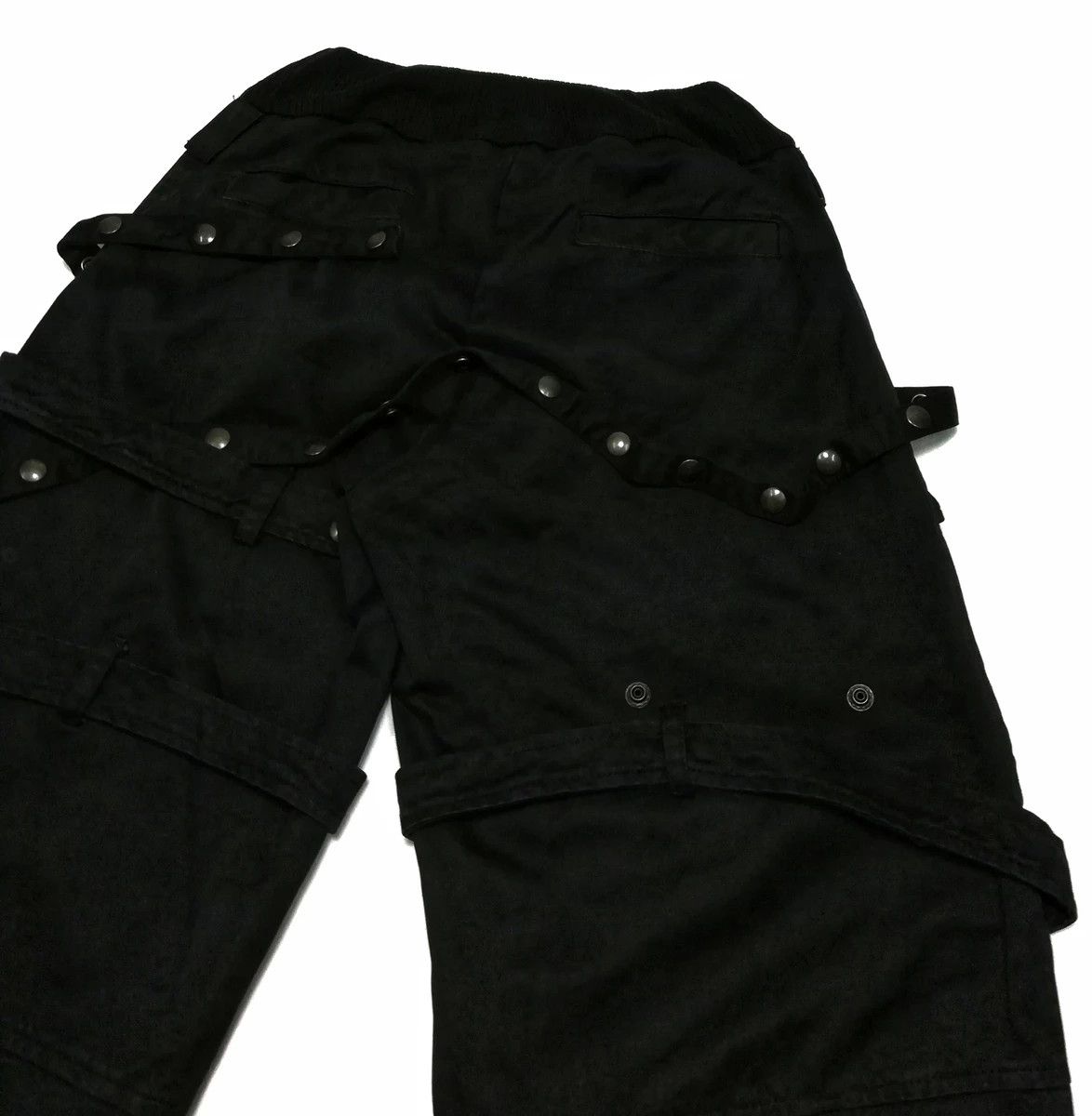 Japanese Brand 🔥S.B Concept Black Tactical Parachute Bondage Pants Cotton Size US 29 - 21 Thumbnail