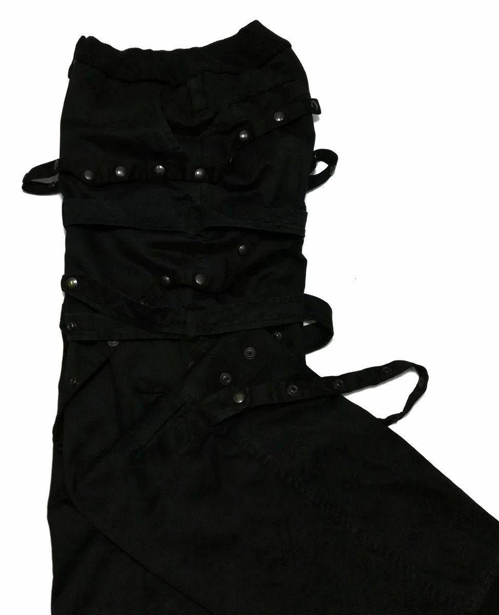 Japanese Brand 🔥S.B Concept Black Tactical Parachute Bondage Pants Cotton Size US 29 - 12 Thumbnail