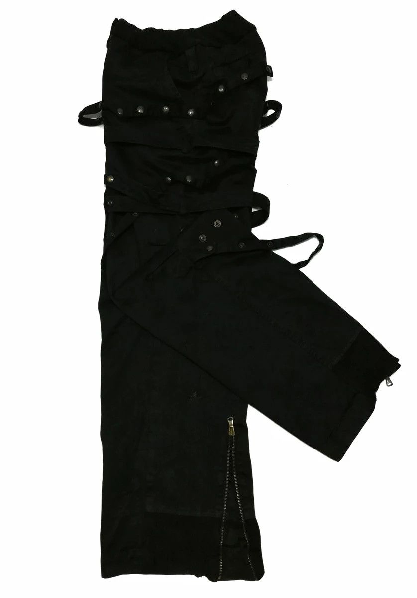 Japanese Brand 🔥S.B Concept Black Tactical Parachute Bondage Pants Cotton Size US 29 - 10 Thumbnail